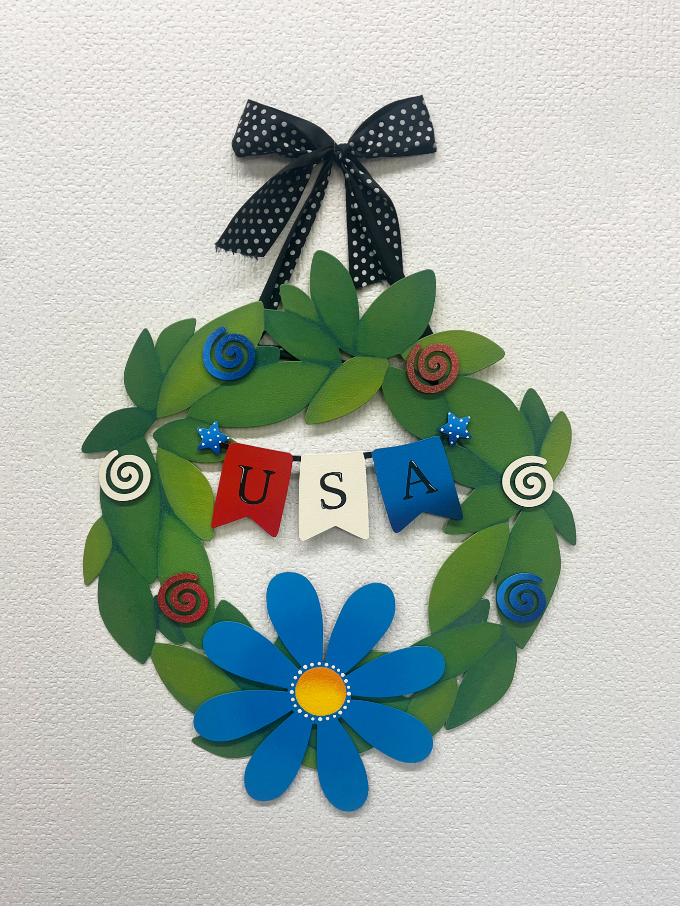 Patriotic Swirl Magnets S/6