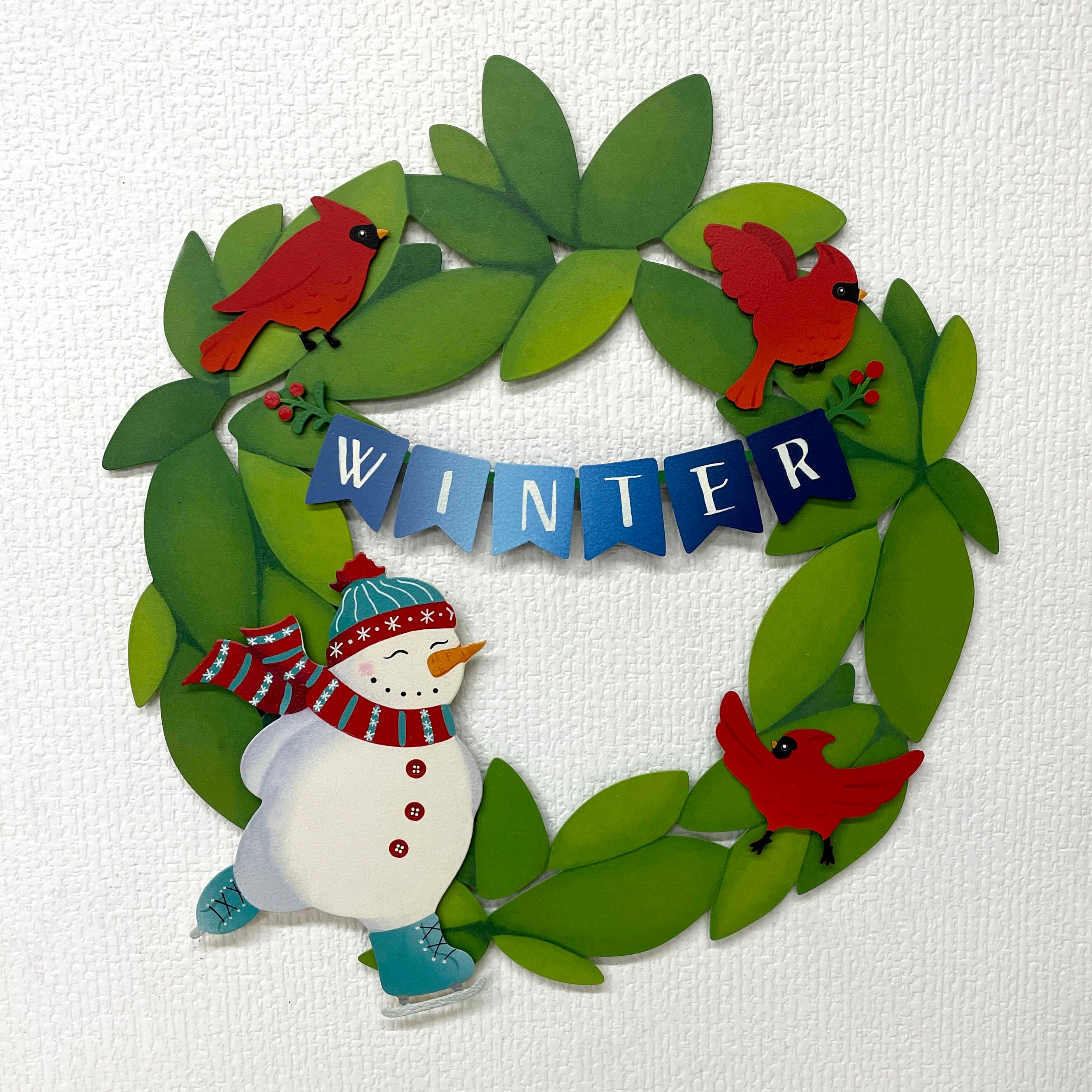 Schneemann Magnetischer Art Pop