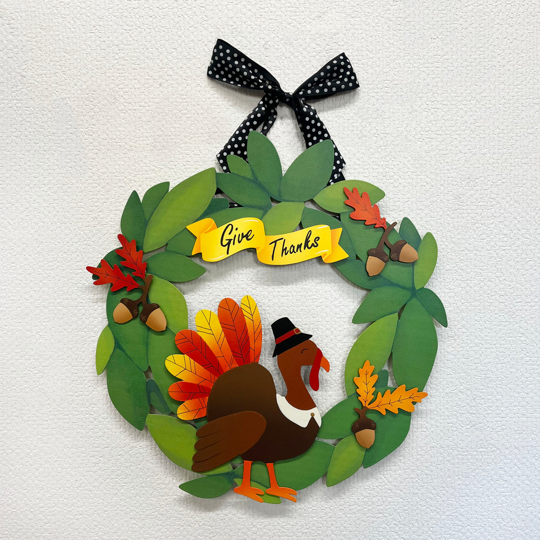 "Give Thanks" Banner Magnet (6.5"w)