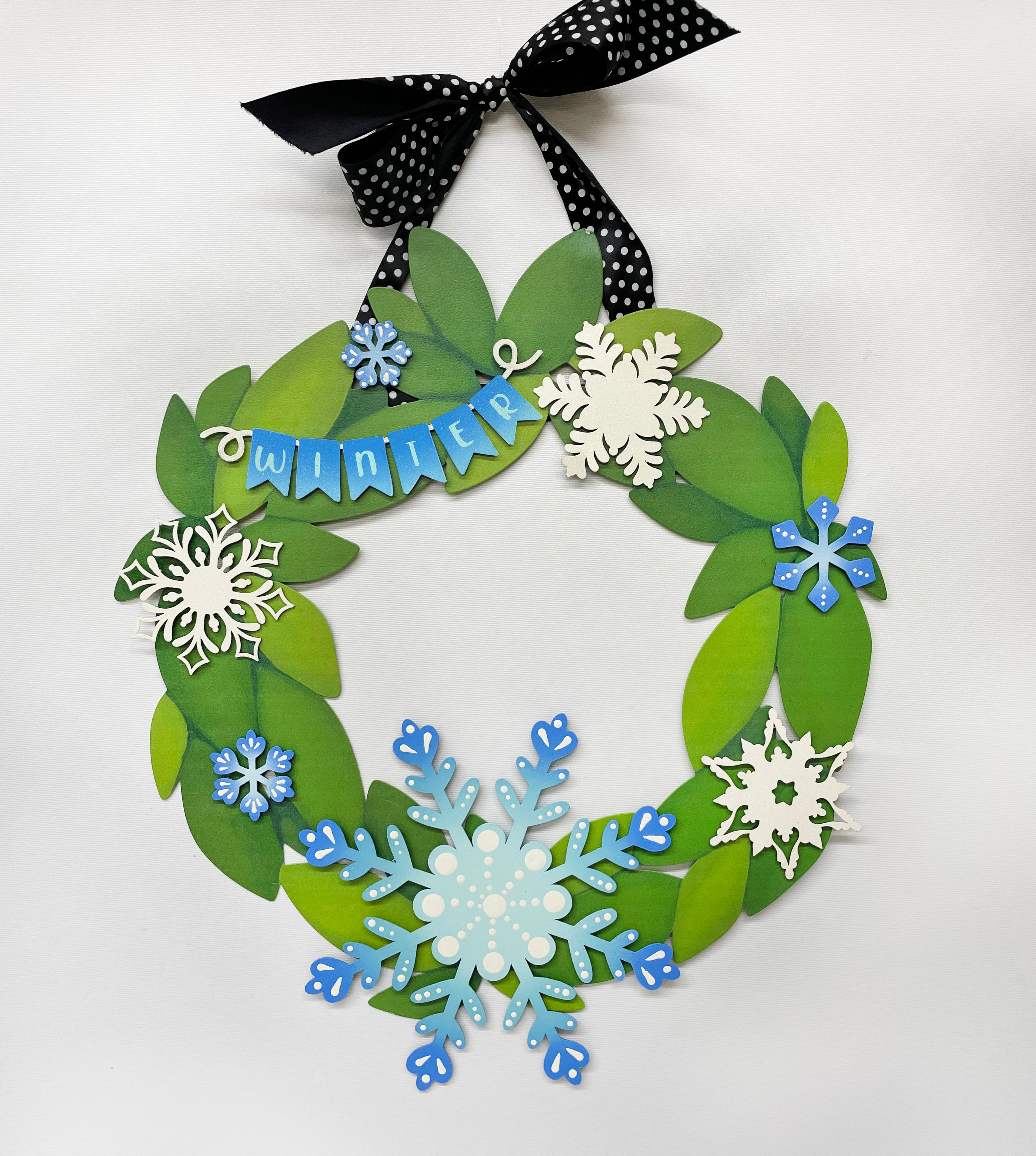 Winter Banner Magnet (6.5"w)
