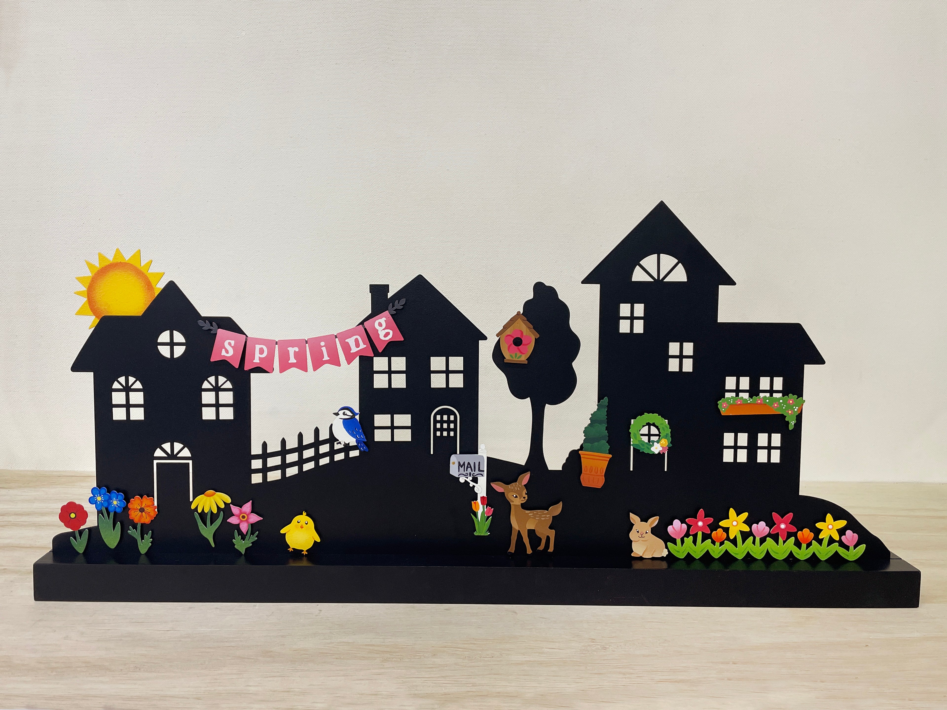 Everyday Neighborhood Silhouette (no base)