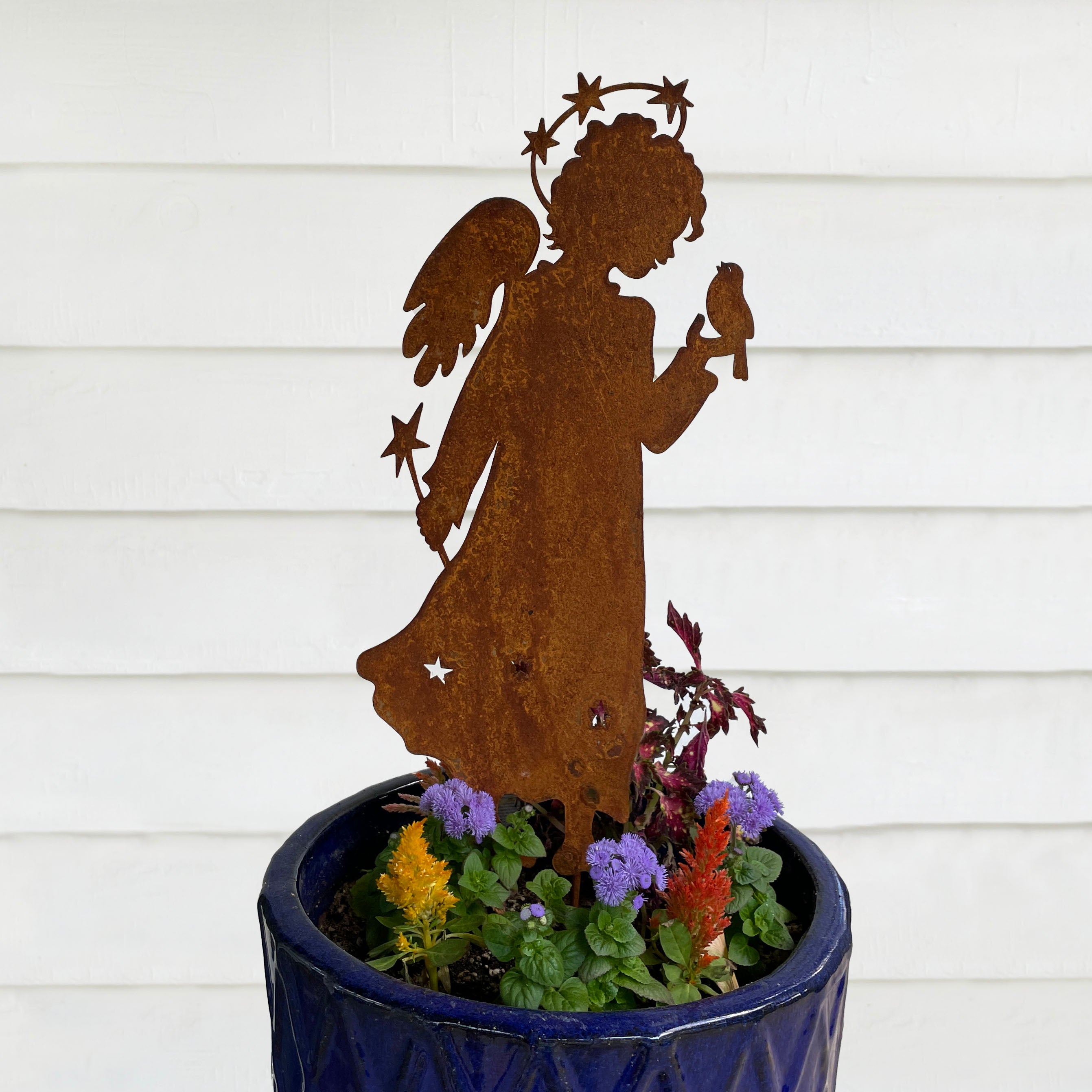 Eye on the Sparrow Garden Stake (17")