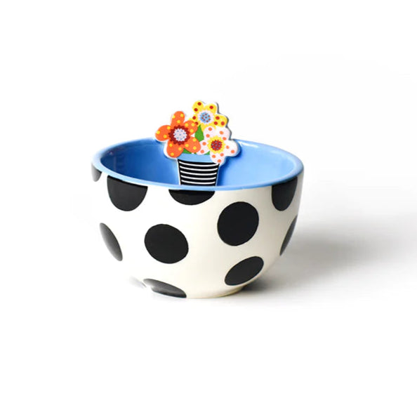 Flowers Embellishment Bowl - Happy Everything