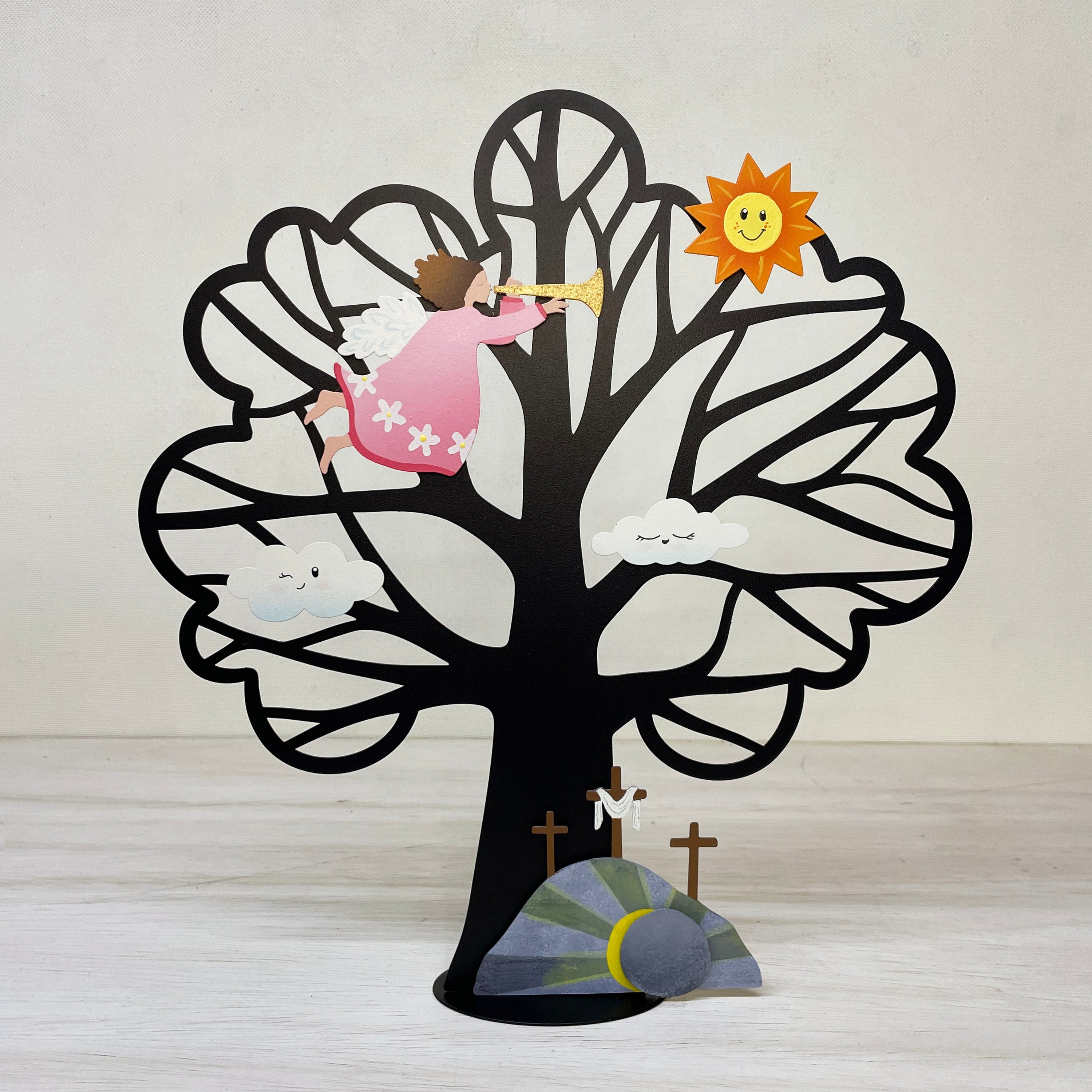 Tomb w/ Crosses Magnet