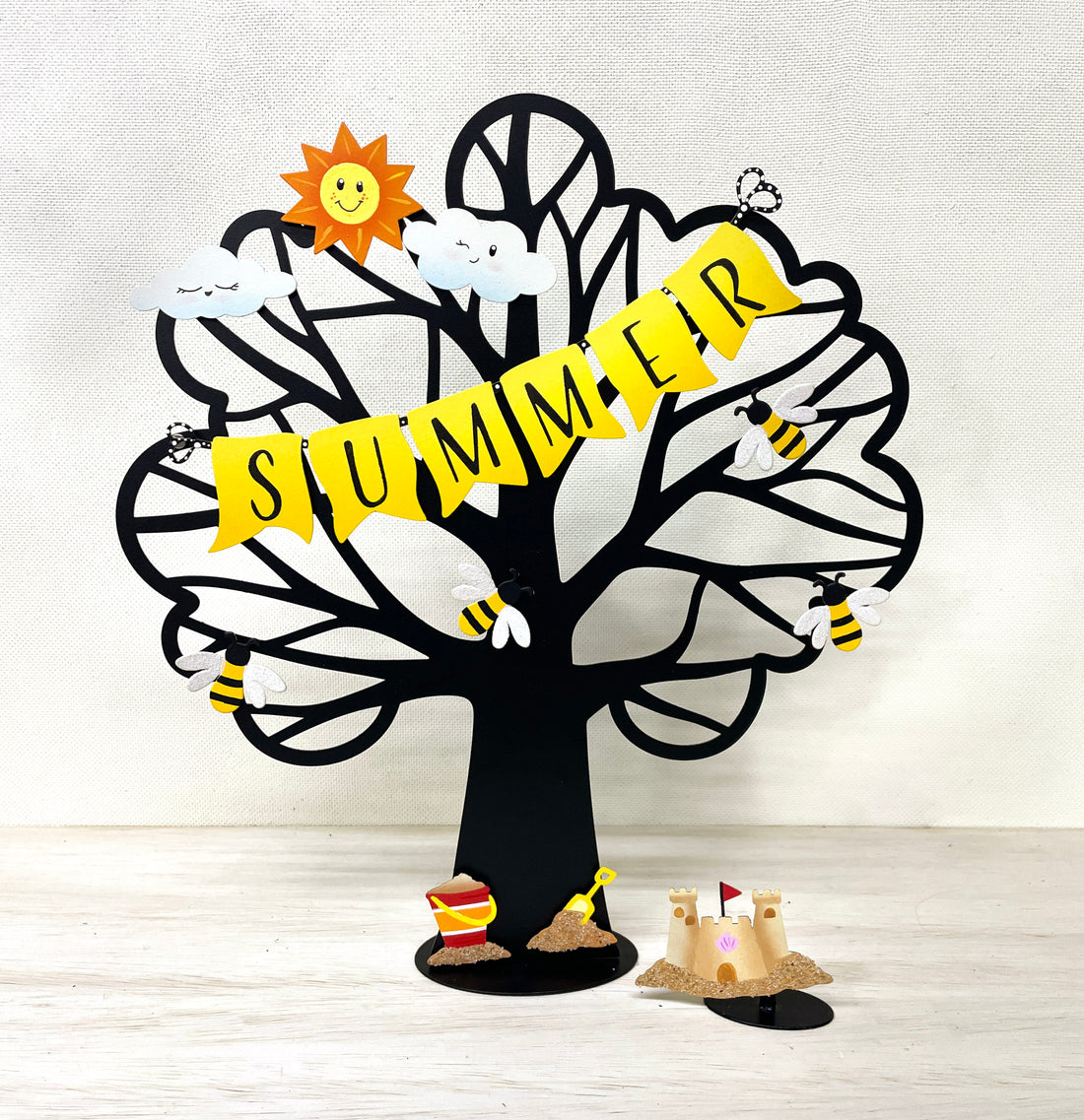 Sun & Cloud Magnets S/3