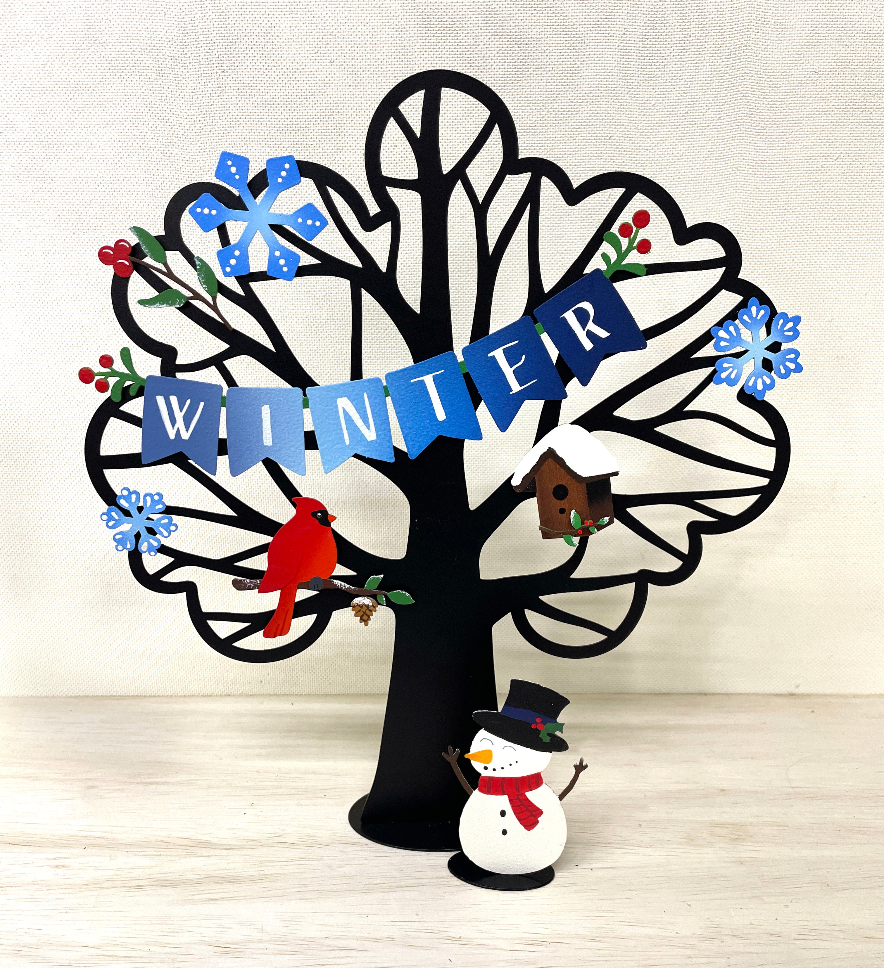 Winter Banner Magnet (10"w)