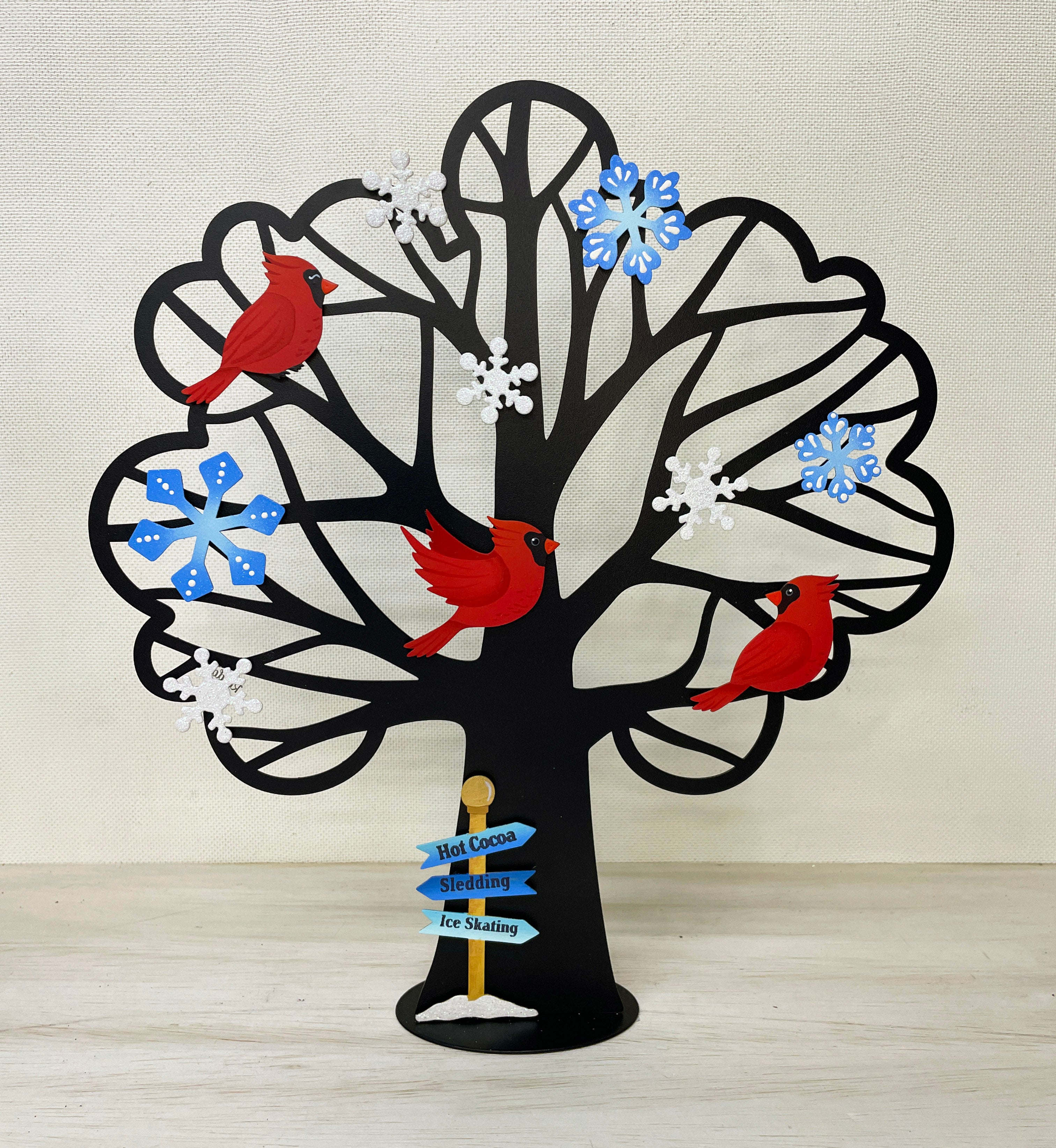 Winter Signpost Magnet