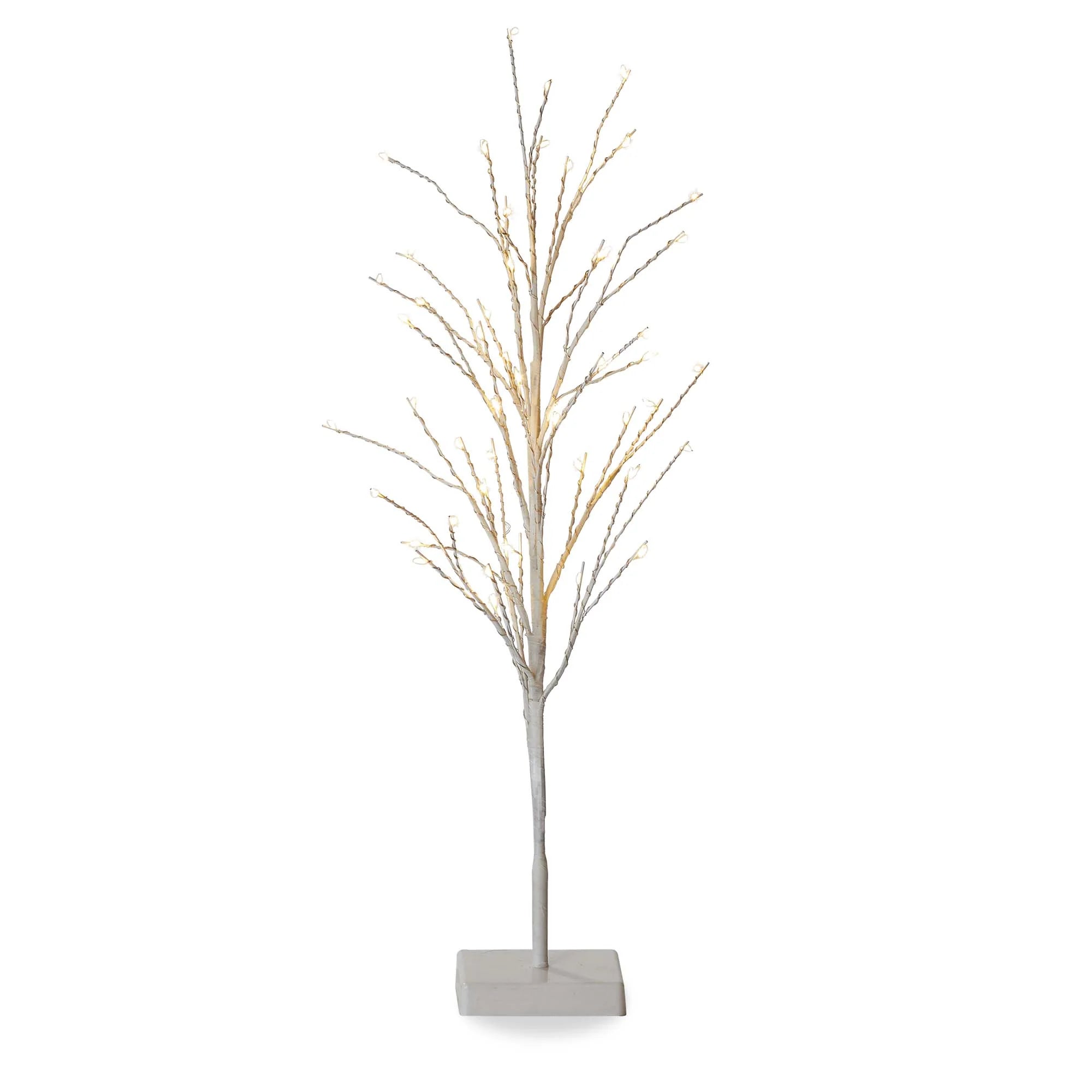 White Glint LED Tree (2 sizes)