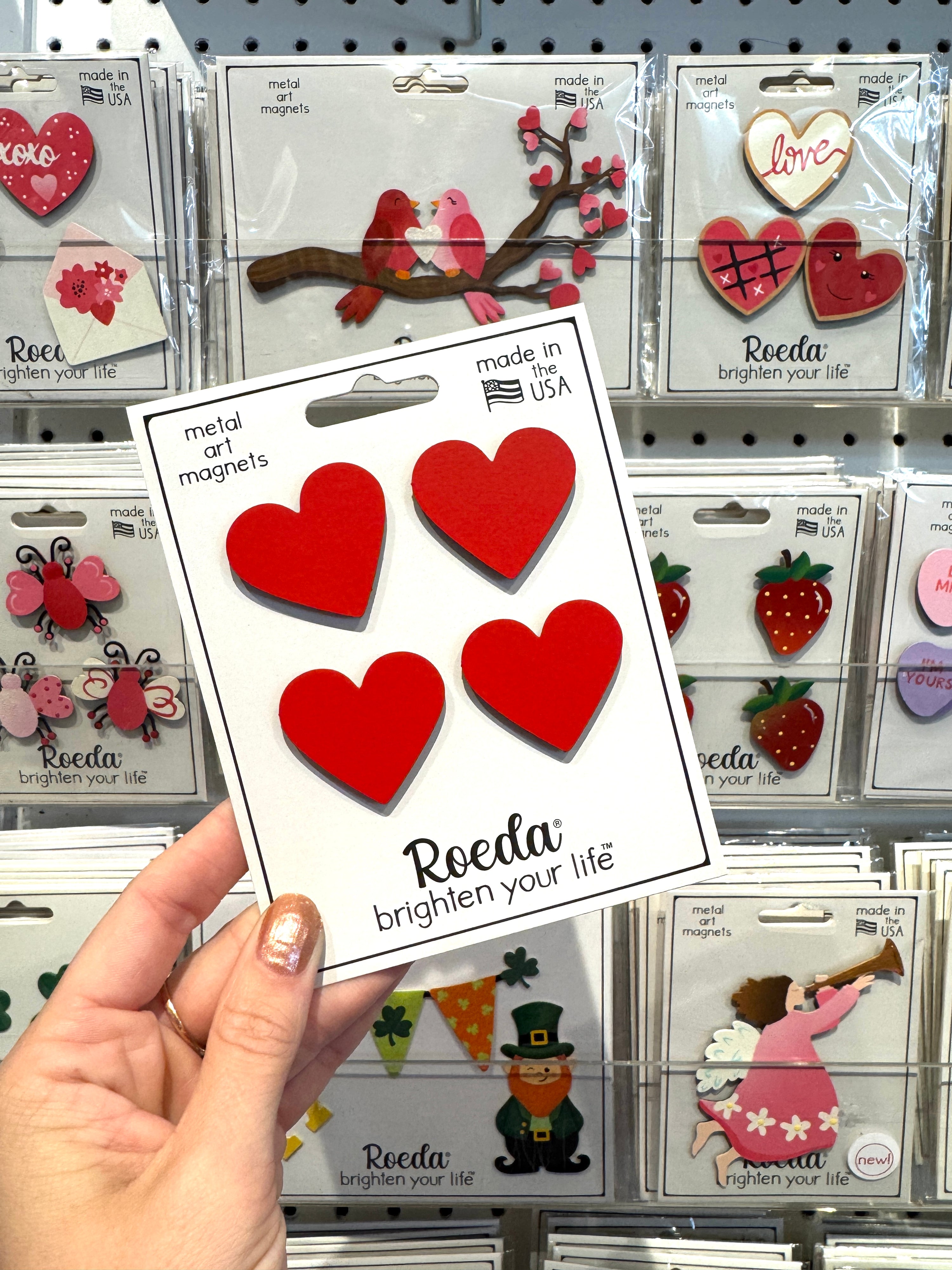 Heart Magnets S/4