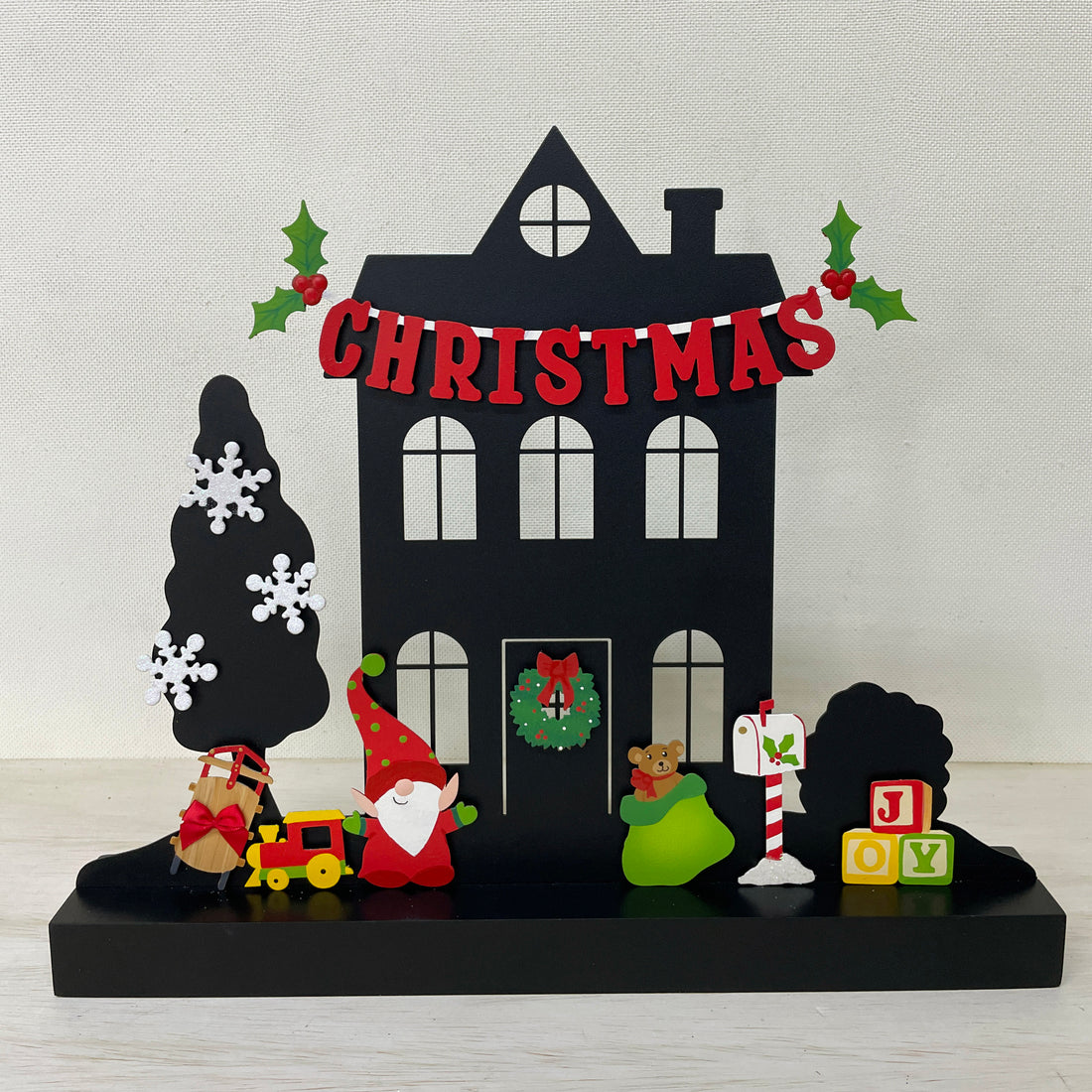 "Christmas" Banner Magnet (9.8"w)
