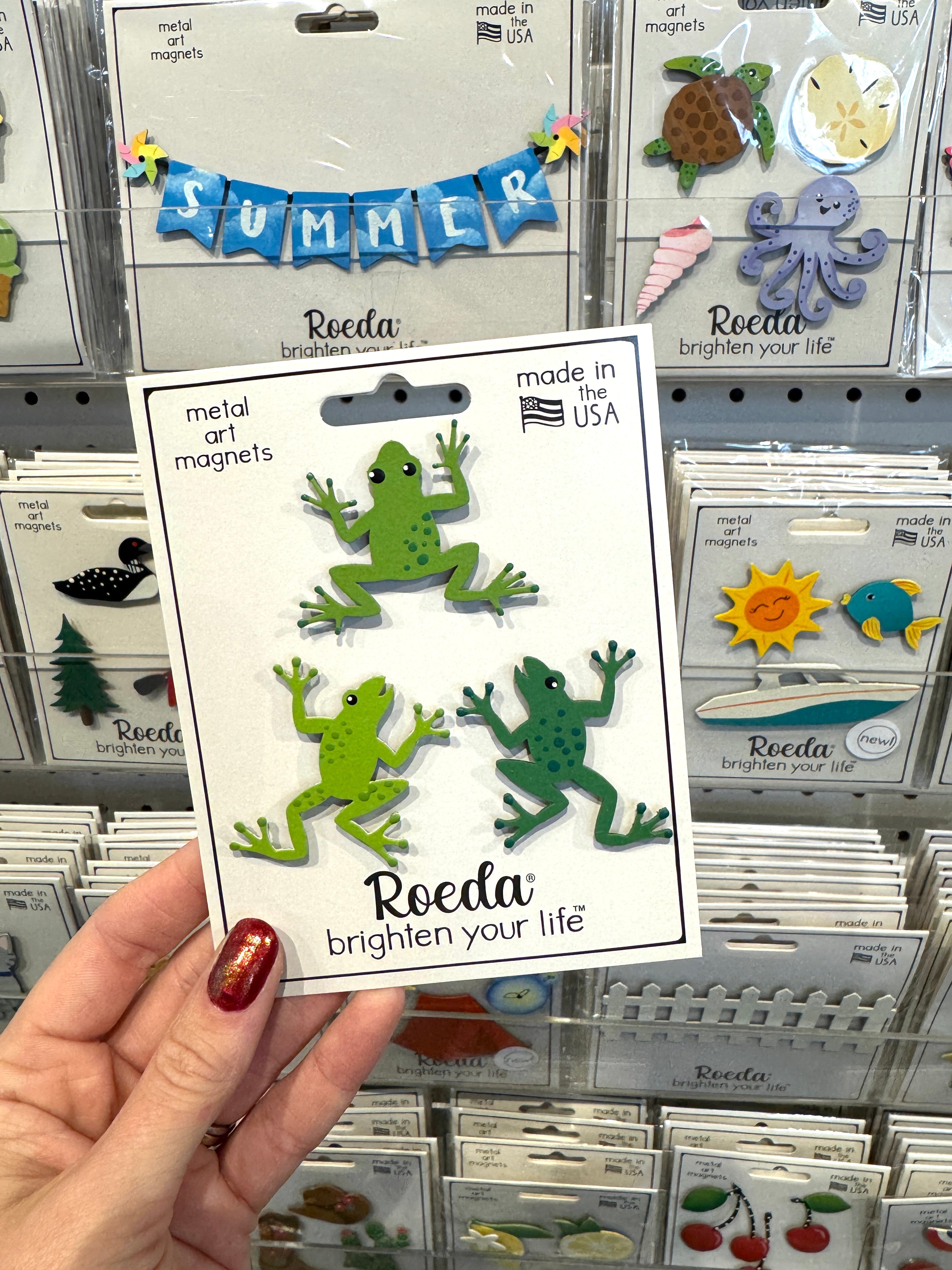 Frog Magnets S/3