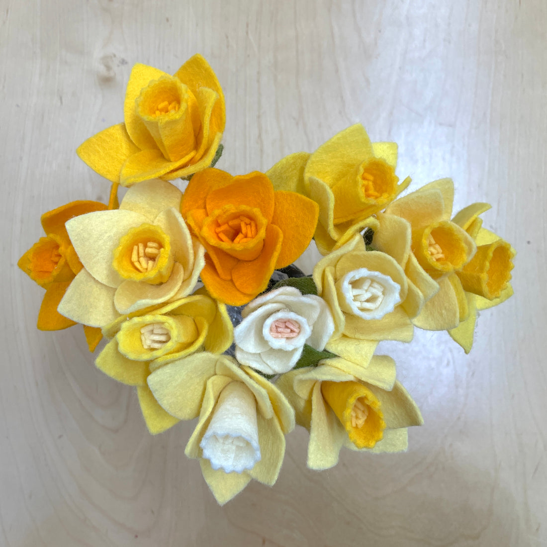 Felt Daffodil