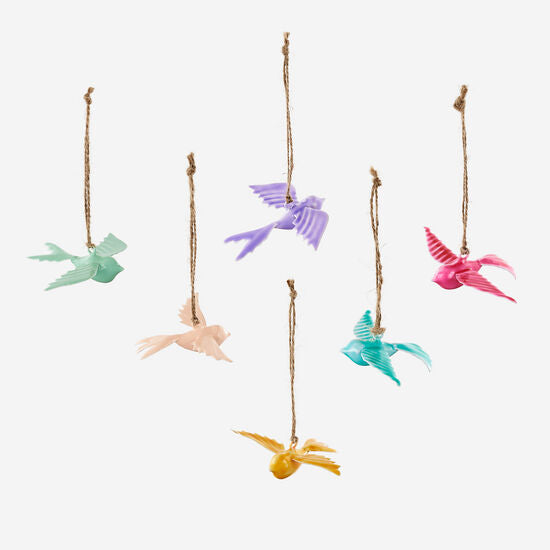 Bird Ornament, Metal