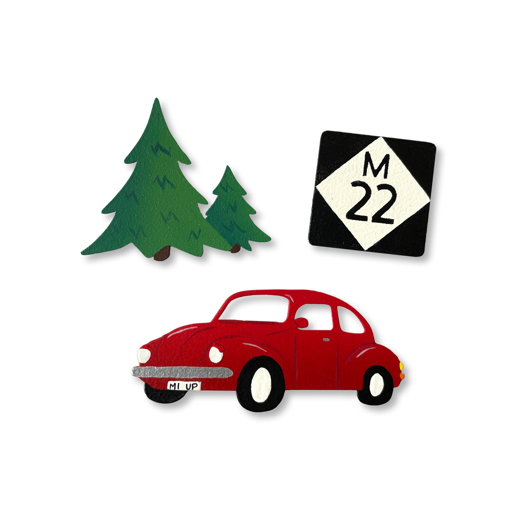 M-22 Scenic Drive Magnete S/3