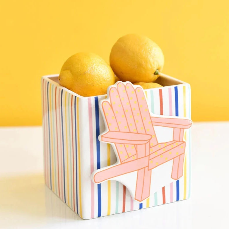 Happy Line Up Mini Nesting Cube Medium