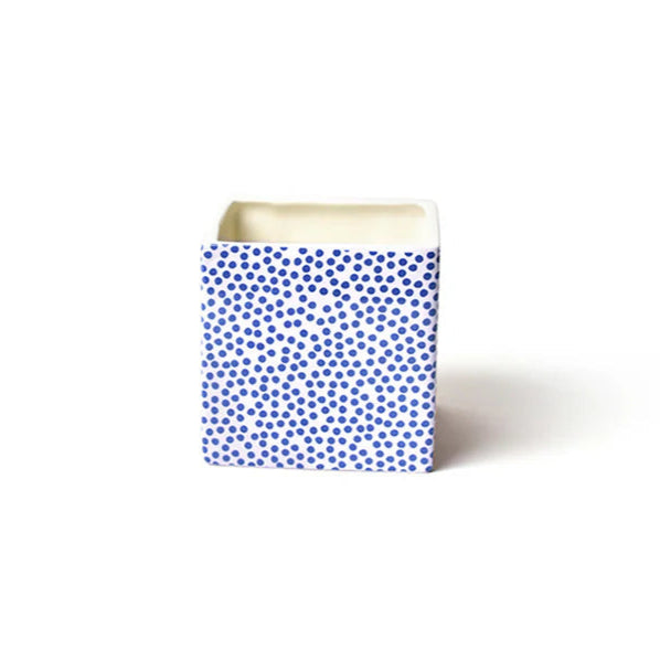 Indigo Small Dot Small Mini Nesting Cube