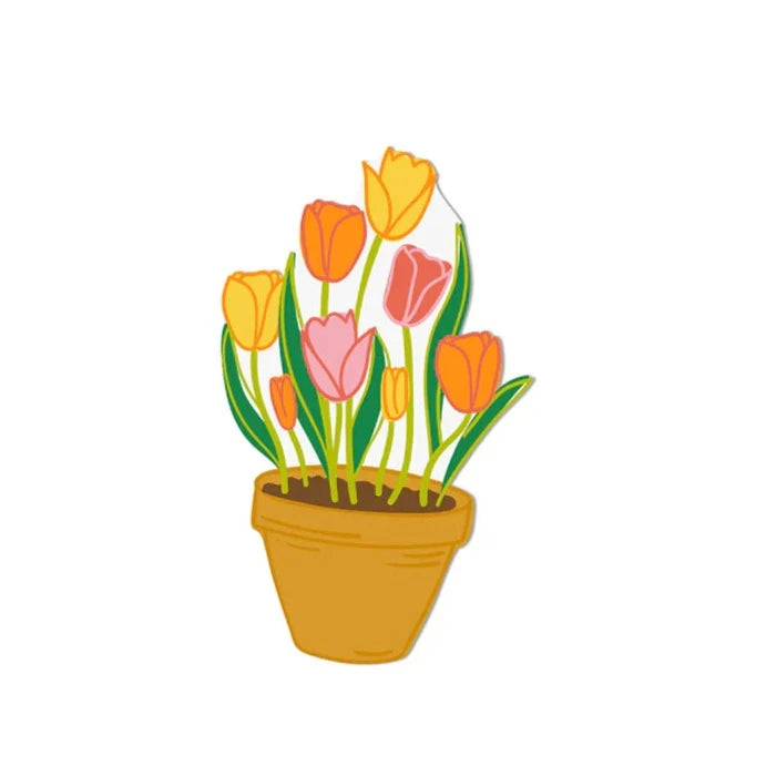 Pot of Tulips Mini Happy Everything Attachment