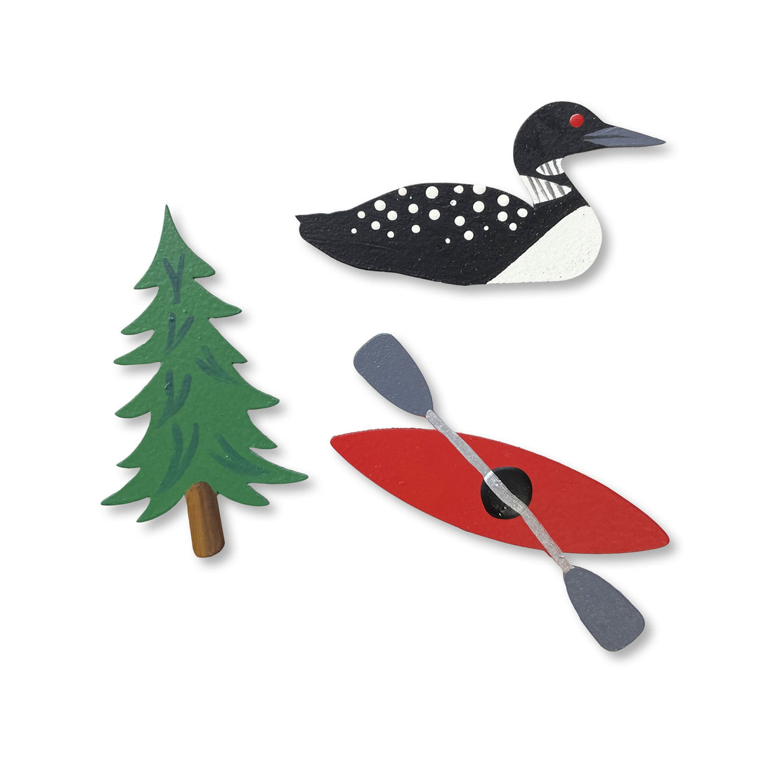 Kayaking Magnets S/3