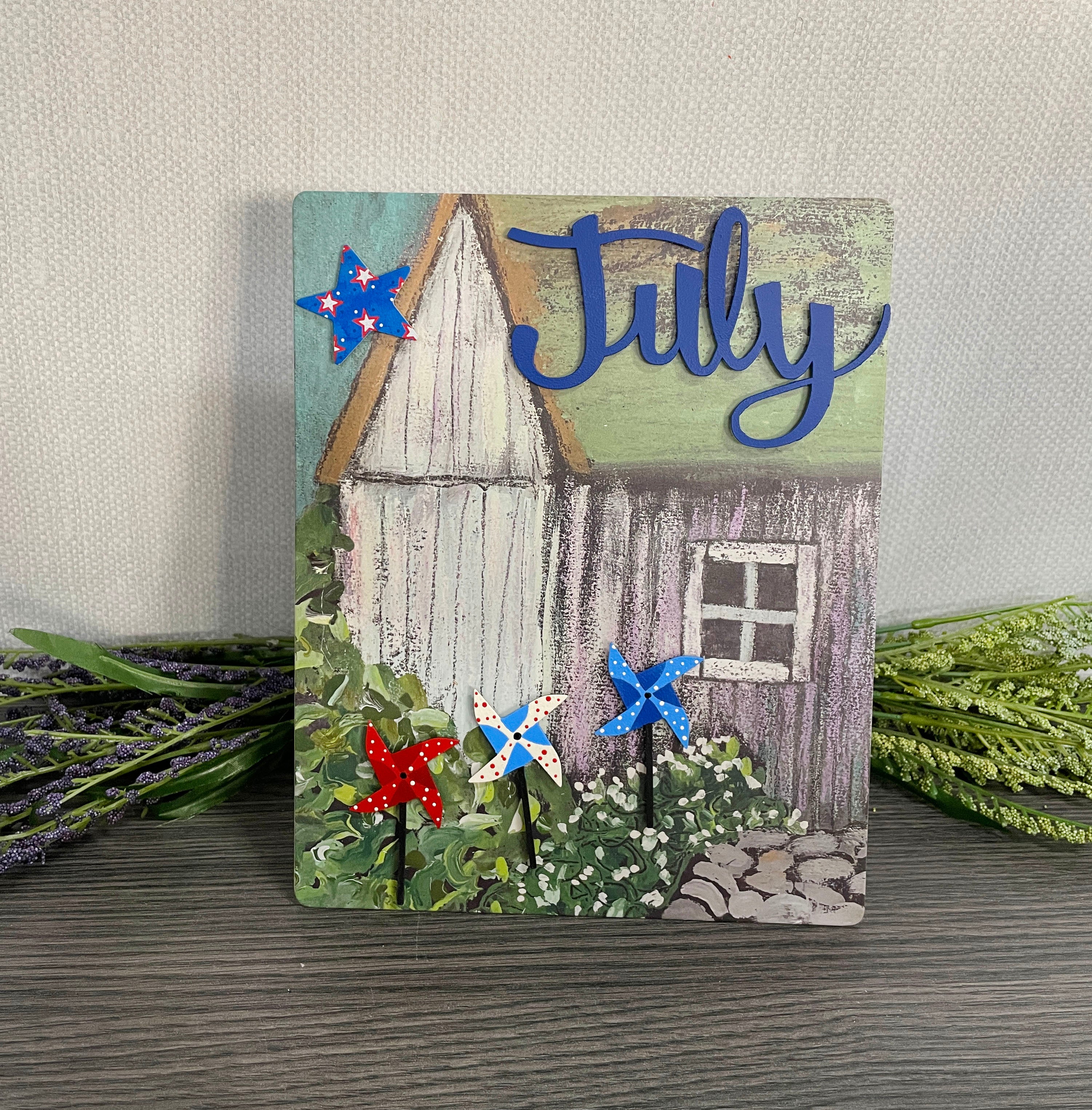 Patriotic Star Magnet