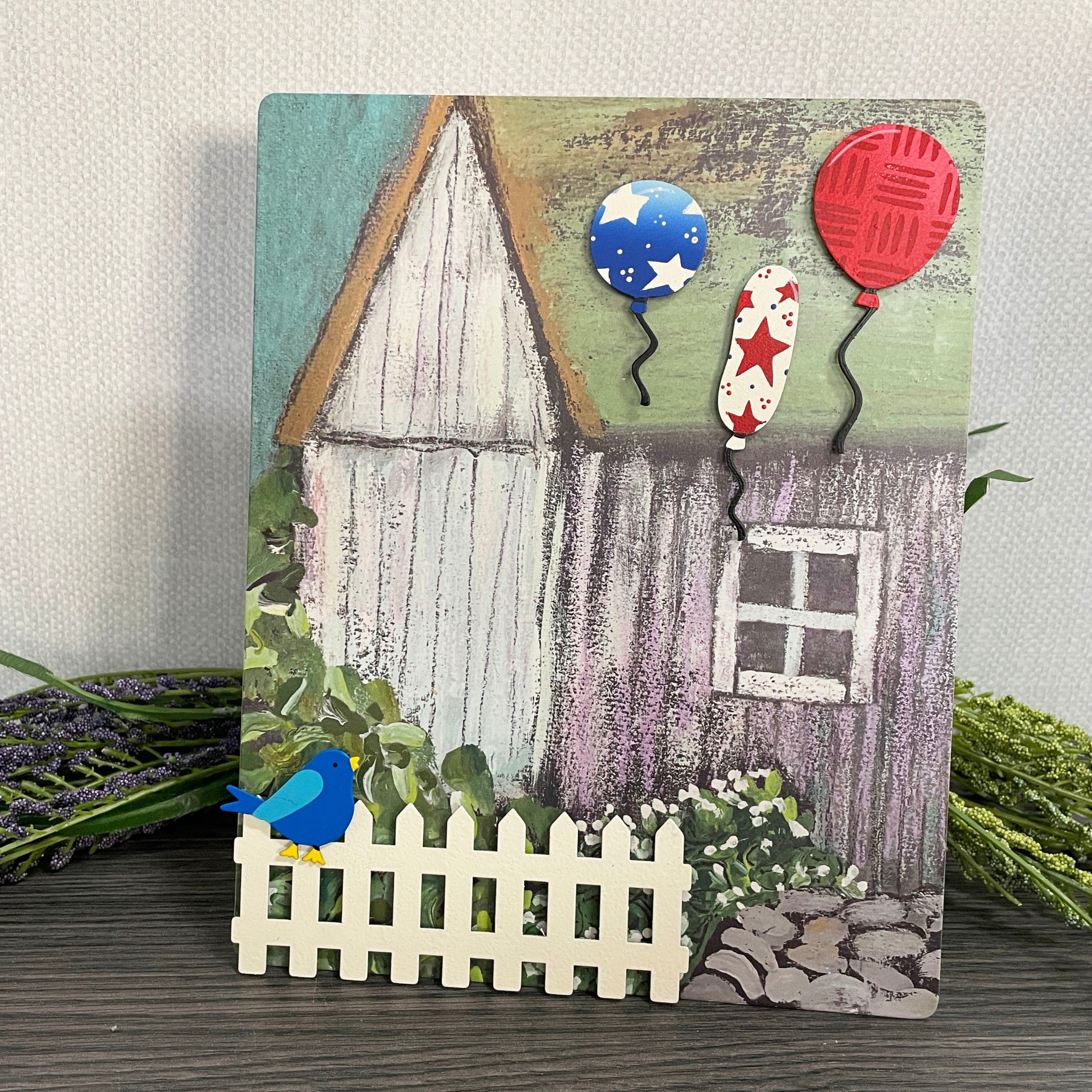 Magnetische Kunstszene – Scheune