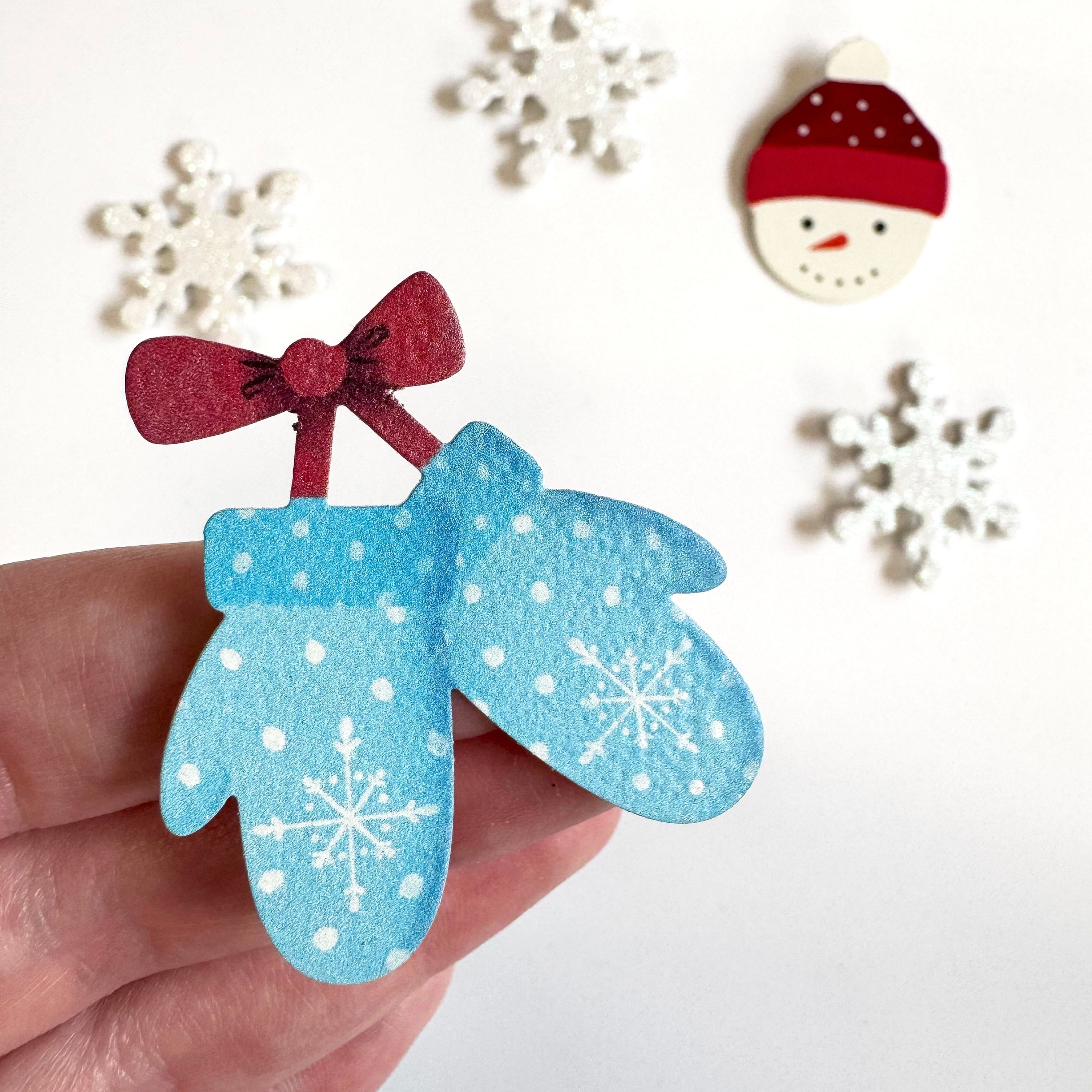 Fäustlingspaar-Magnet