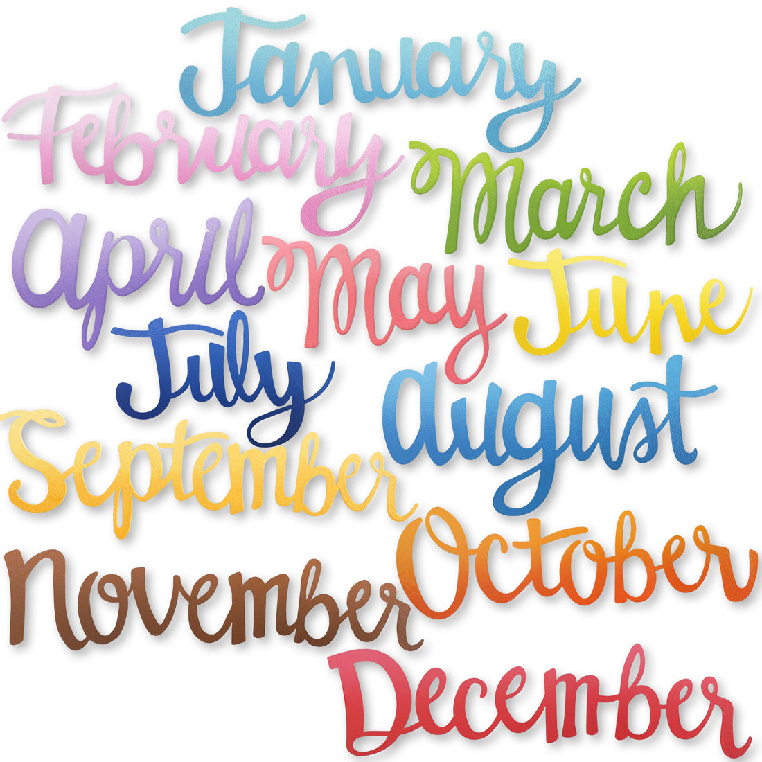 Month Magnets