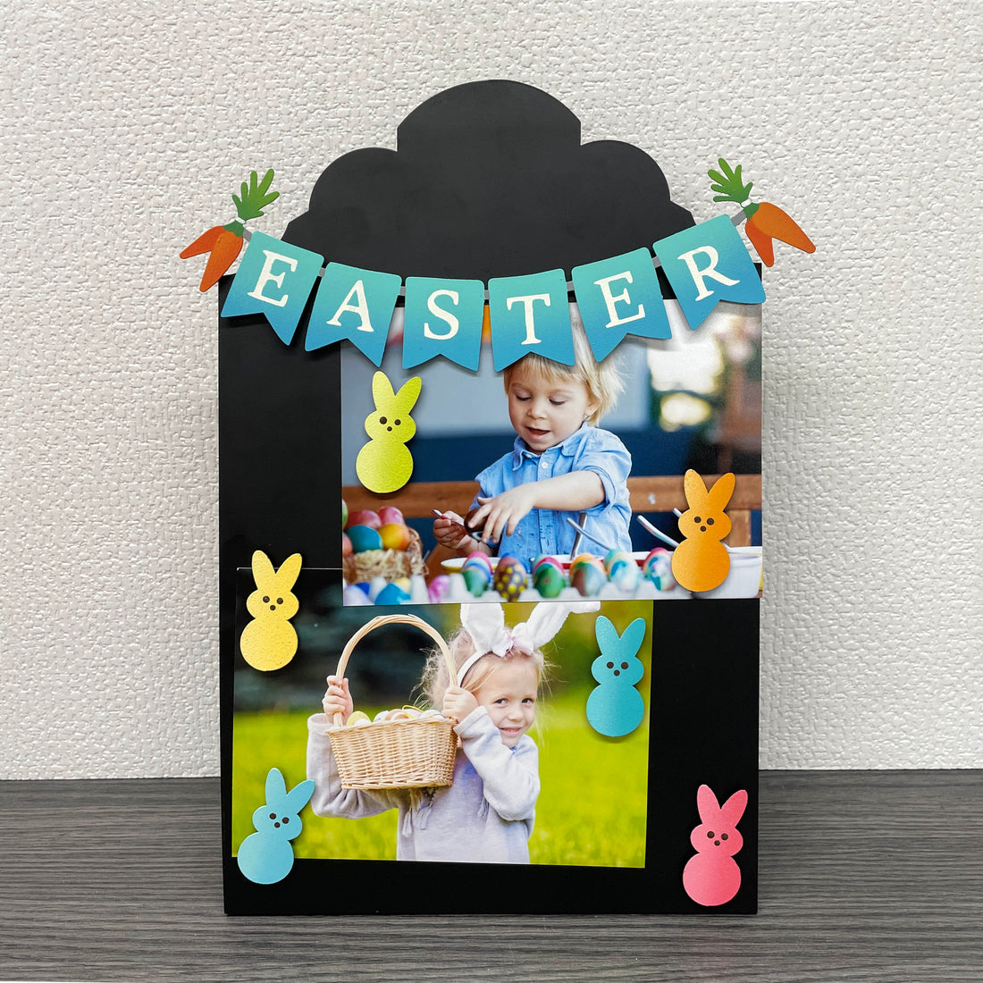 Regenbogen-Marshmallow-Hasenmagnete S/6