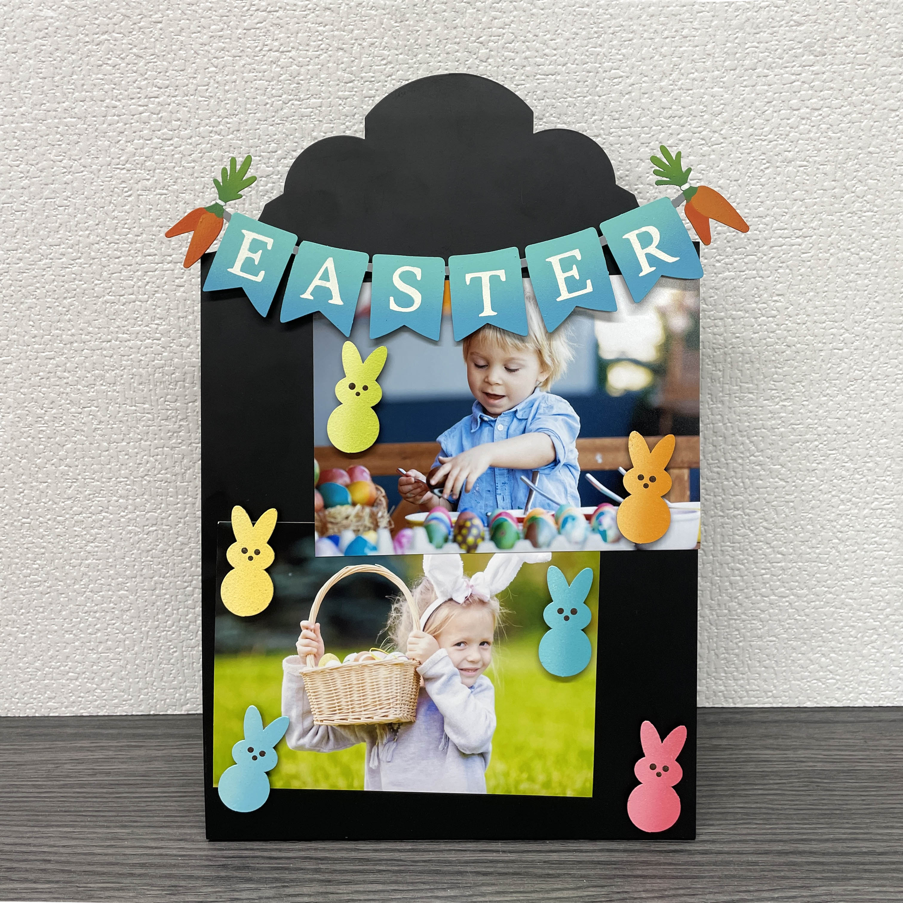 Rainbow Marshmallow Bunny Magnets S/6