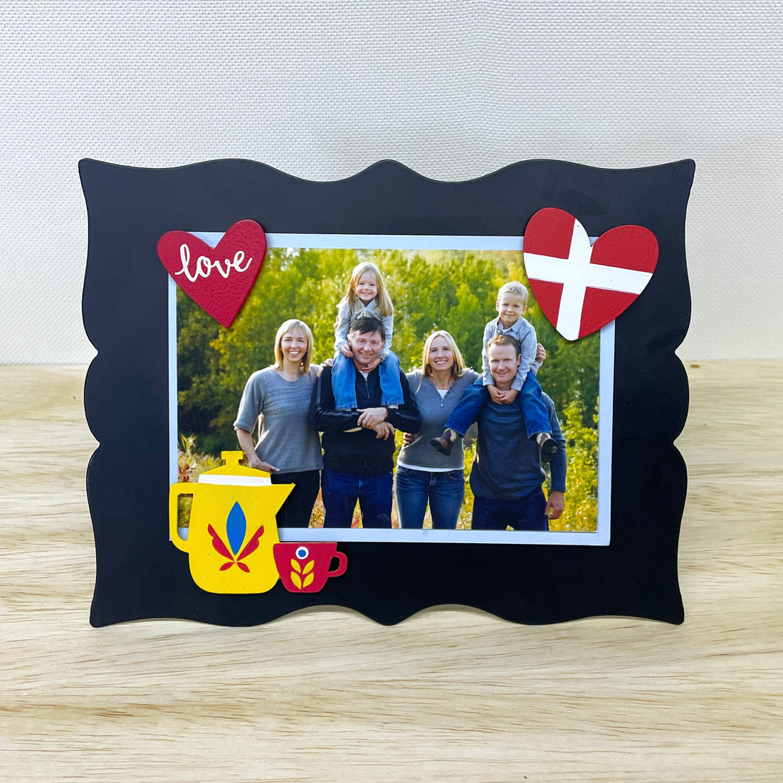 Dala Teapot & Cup Magnet, Single