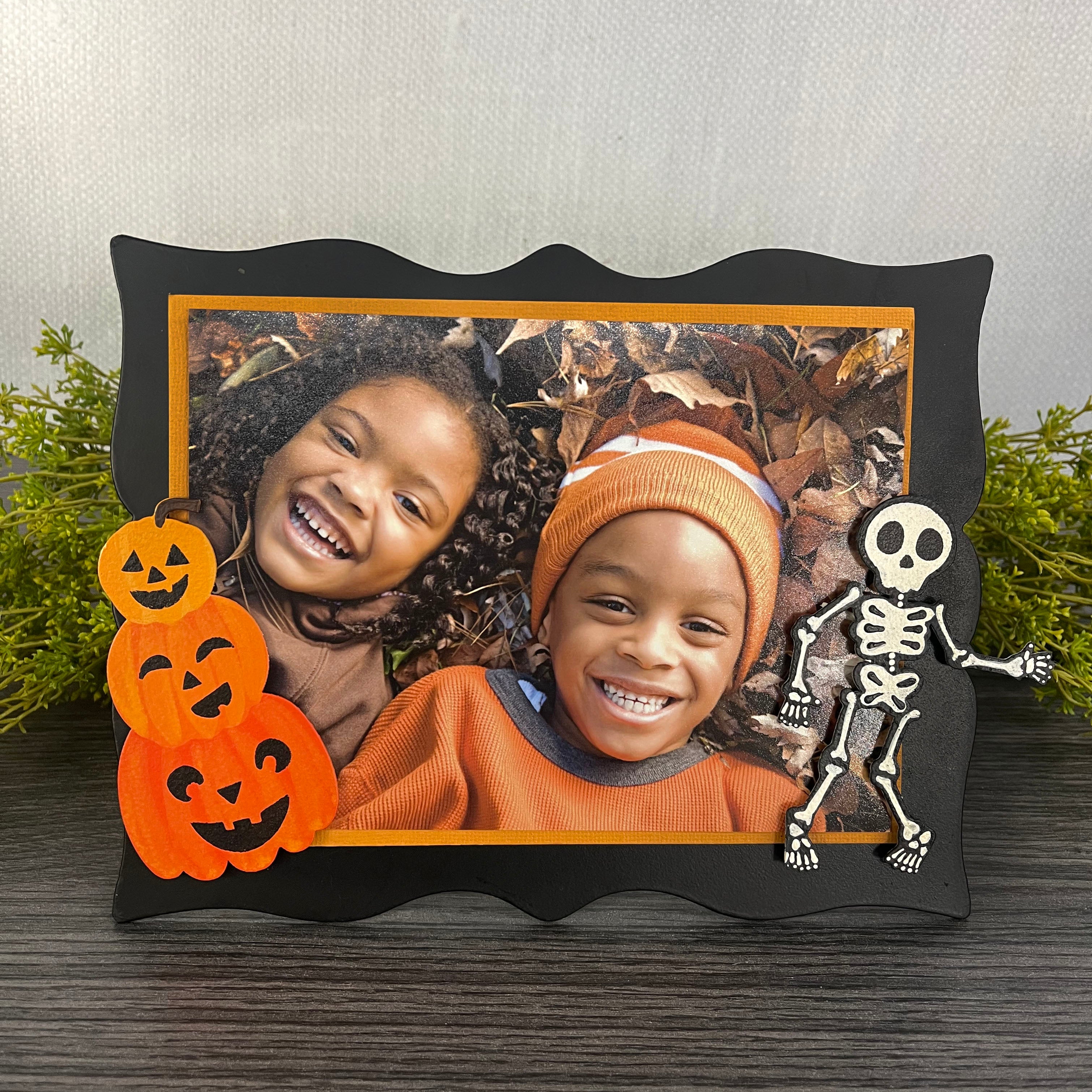 Halloween Stacked Pumpkins Magnet