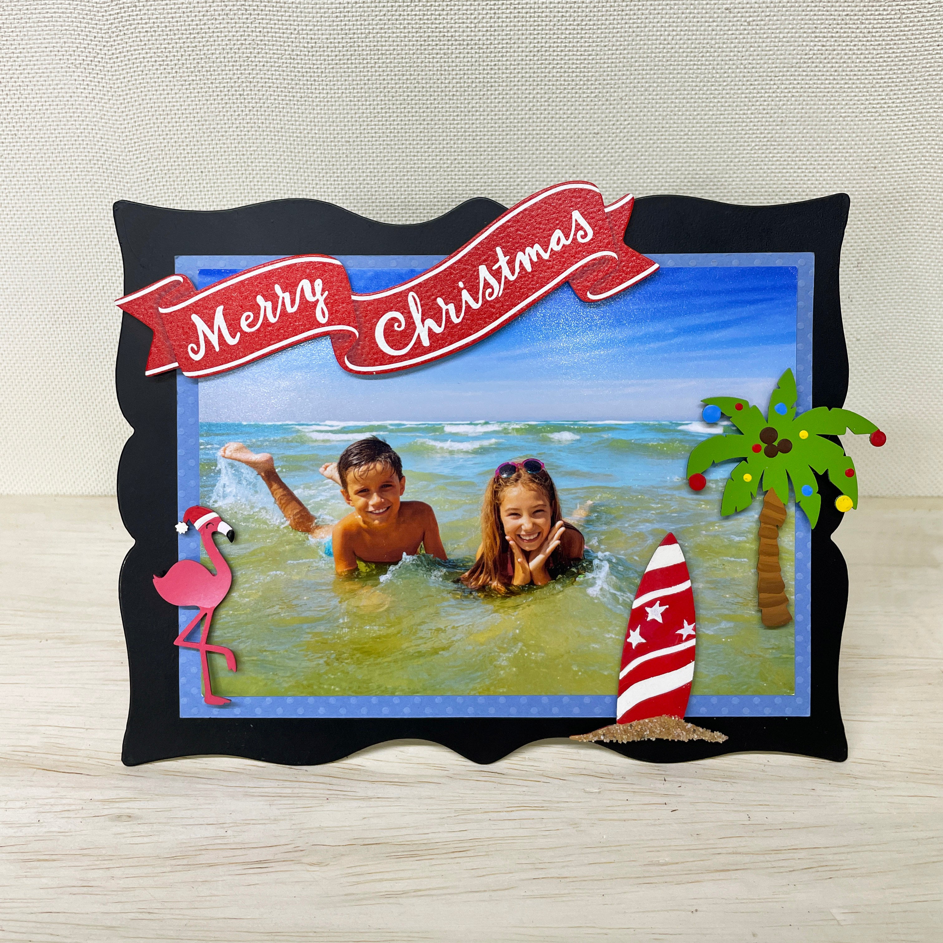 Tropical Christmas Magnets S/3