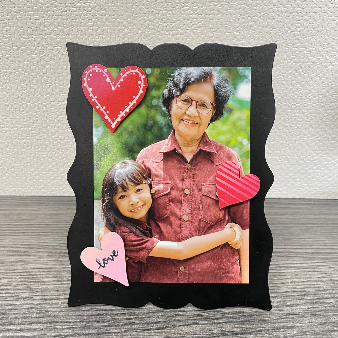 Heart Magnets w/ "Love" S/3