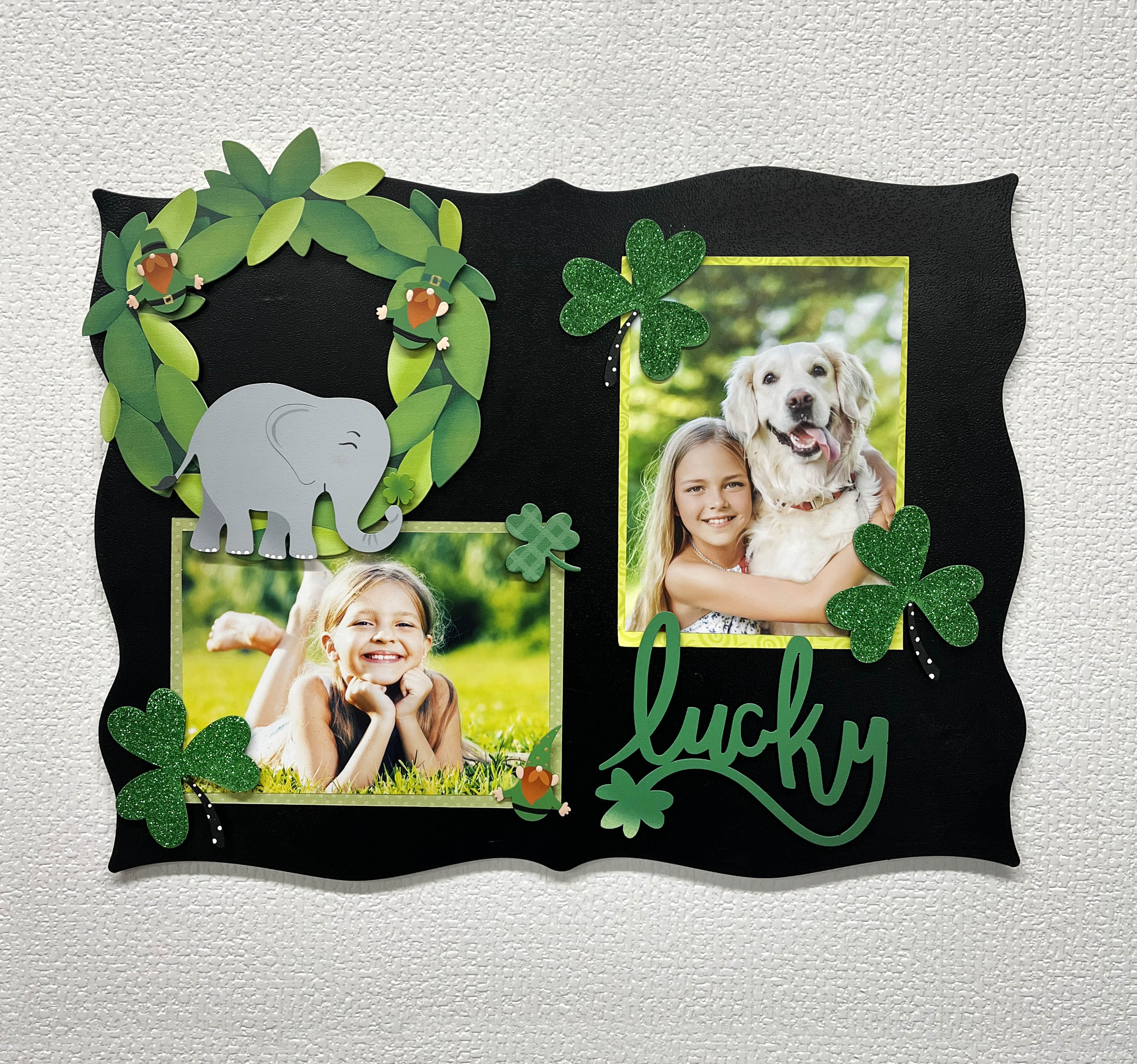 Shamrock Mini Art Pop Magnets S/3