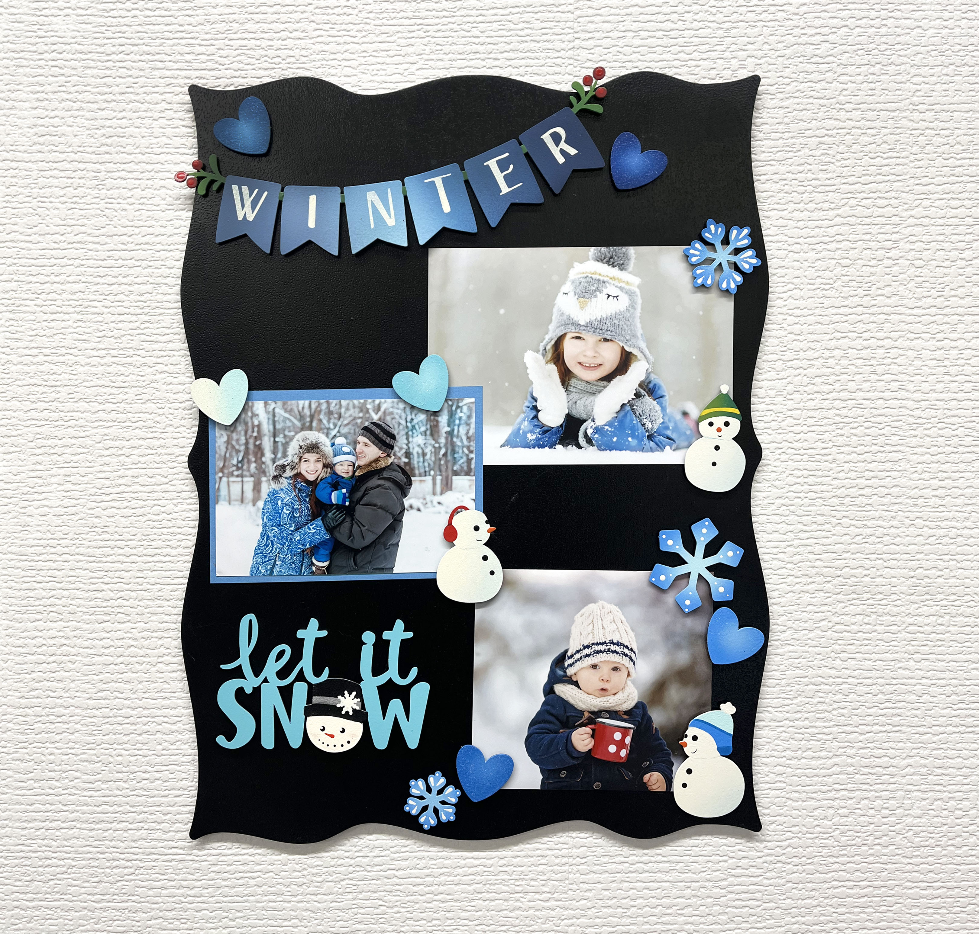 Winter Banner Magnet (10"w)