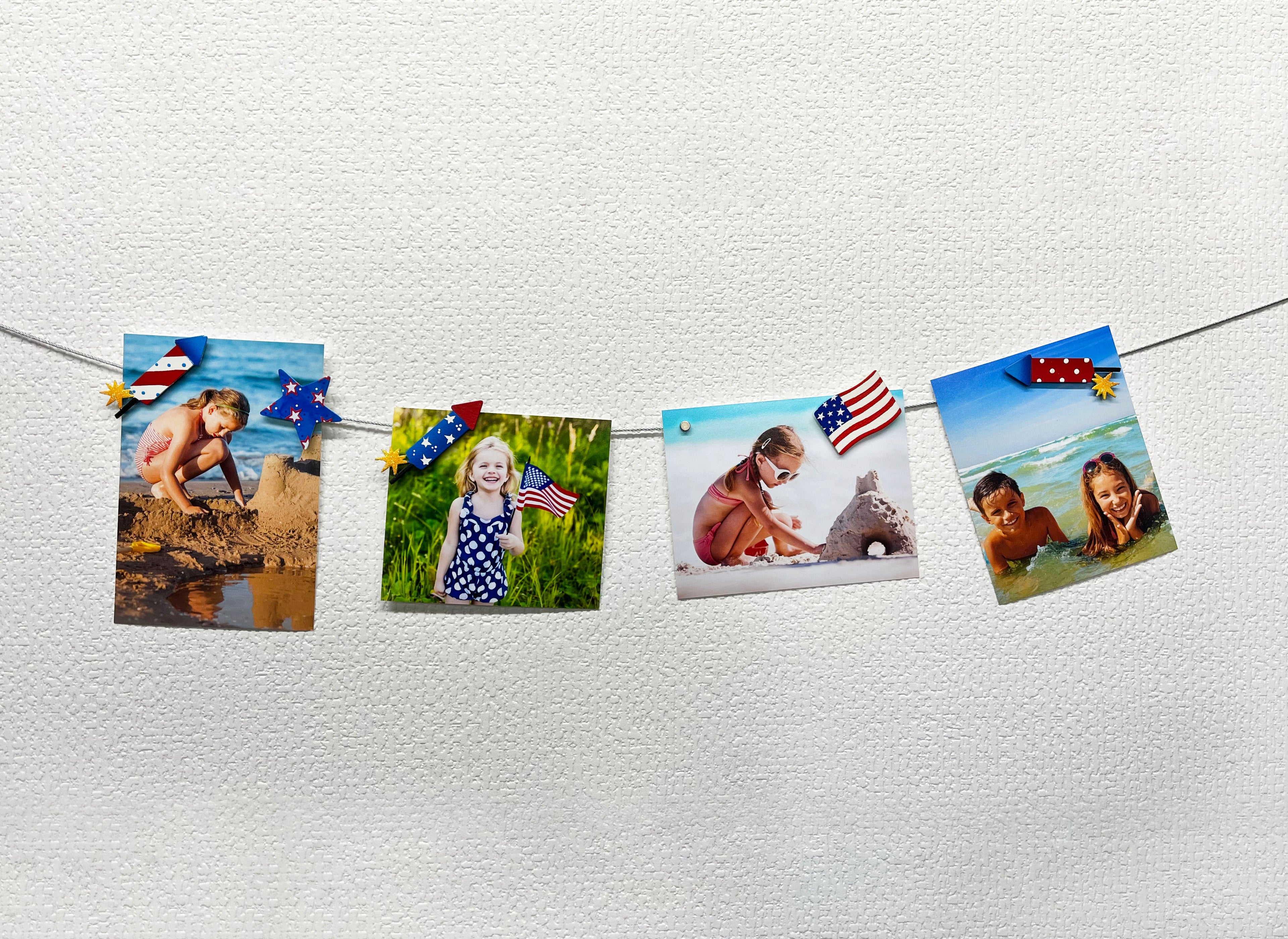 Amerikanischer Flaggenmagnet