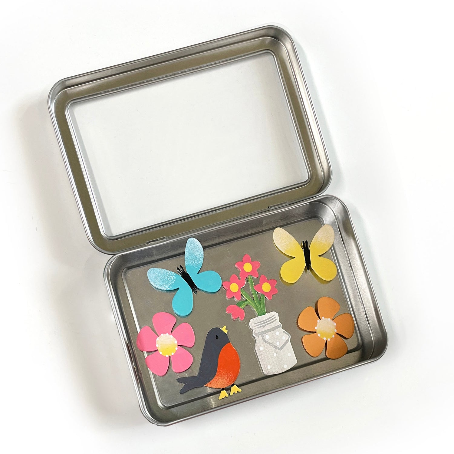 Butterflies &amp; Blooms Magnet Gift Set