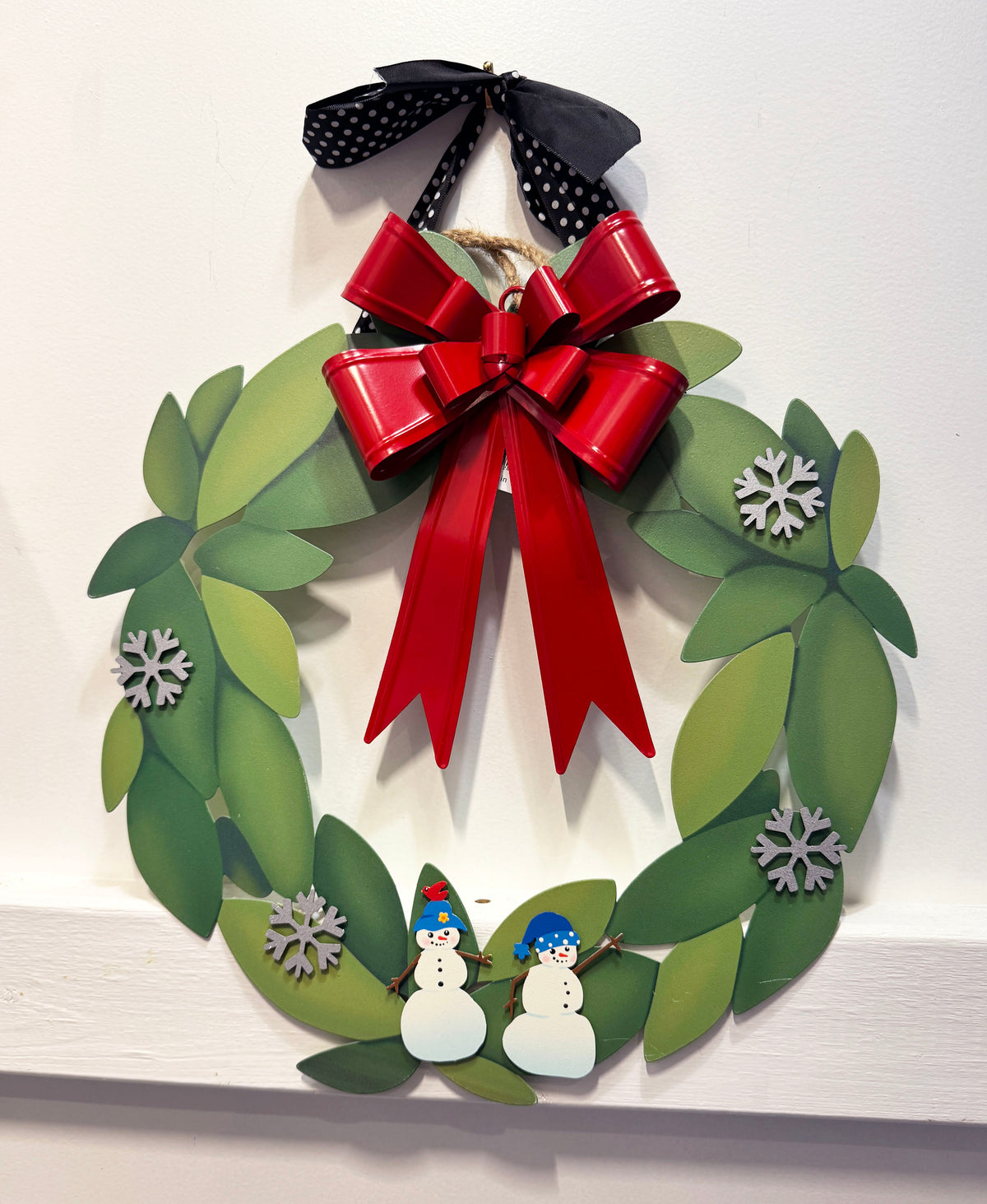 Red Bow 3D Ornament