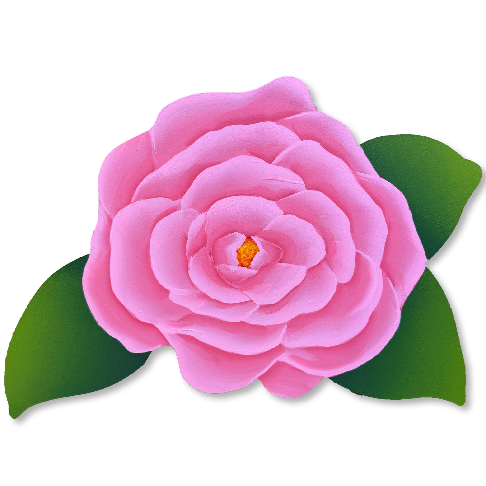 Rose Wall Art - Pink