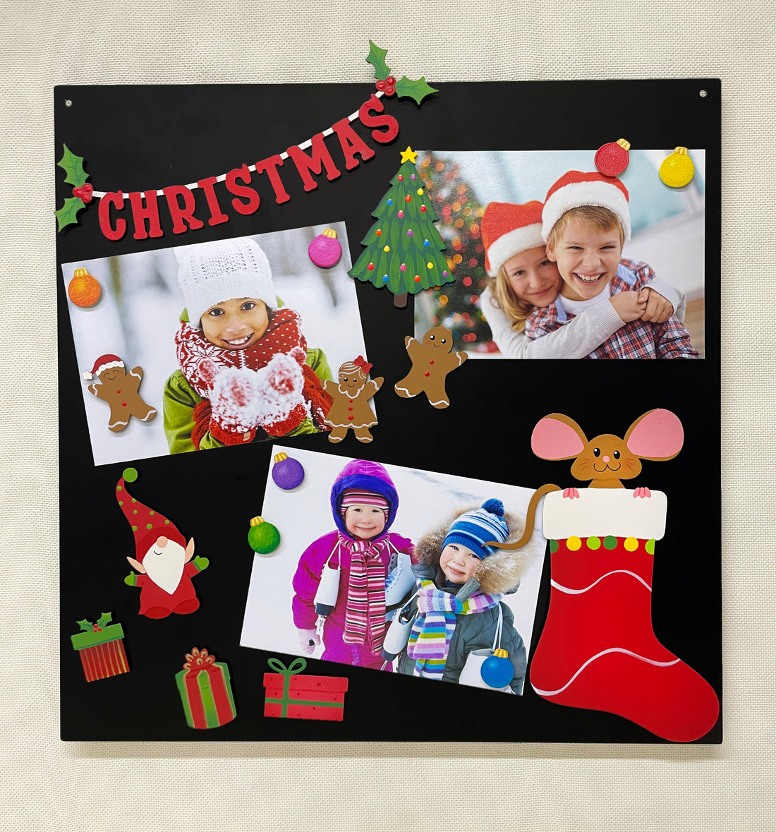 Gingerbread Family Magnets S/3