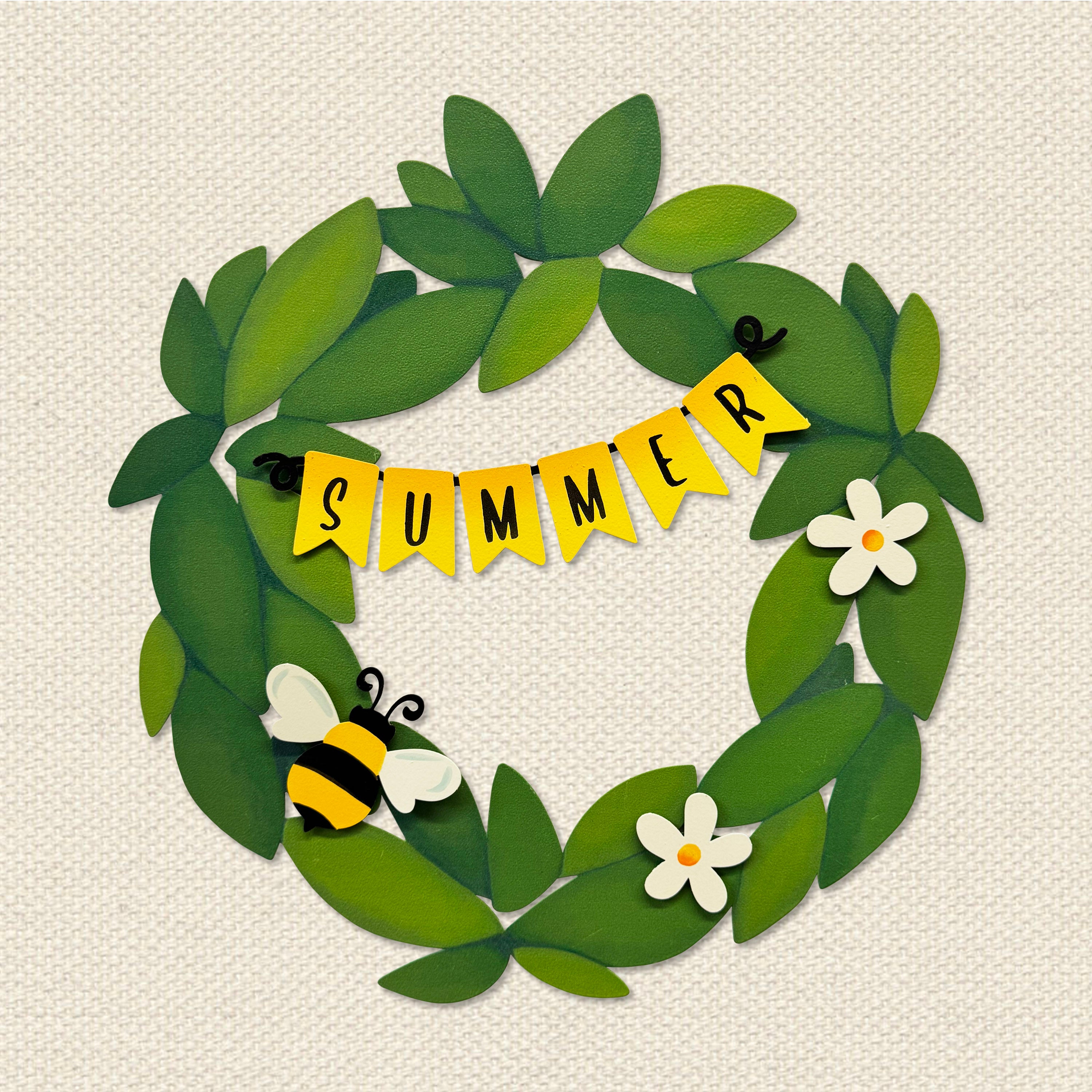 Everyday Wreath Magnetic Wall Art, 16"