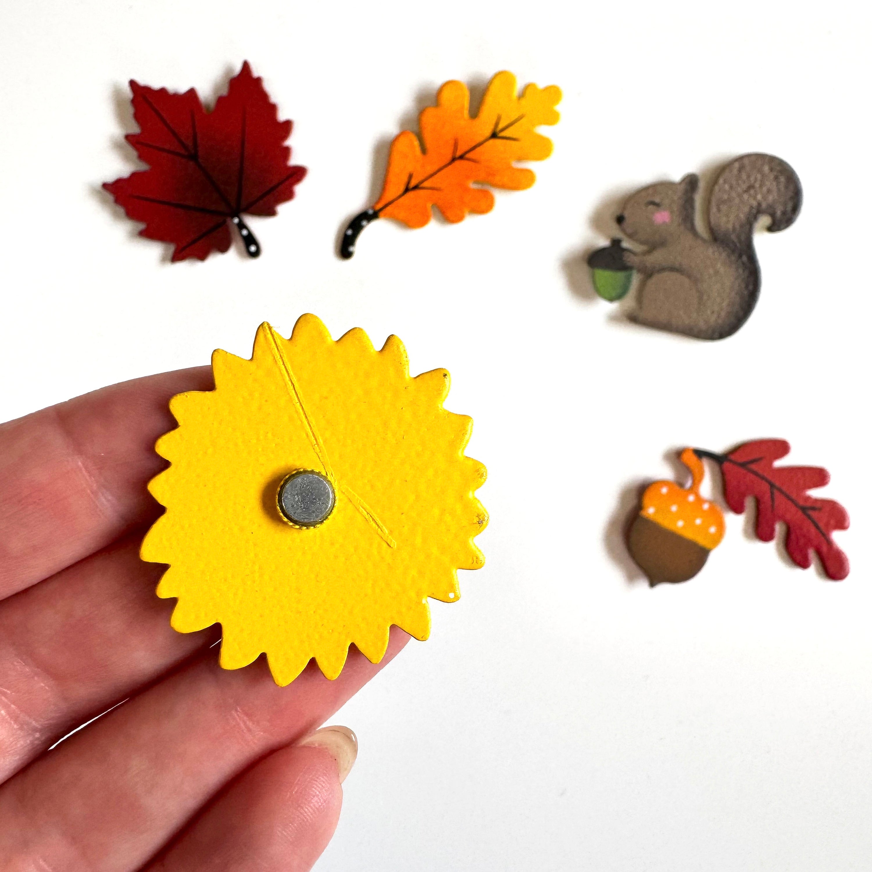 Sonnenblumenmagnet
