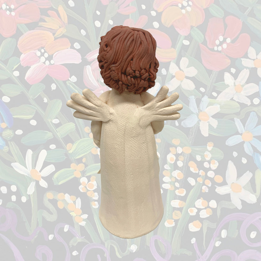 "Teddy" - Pottery by Carol Roeda