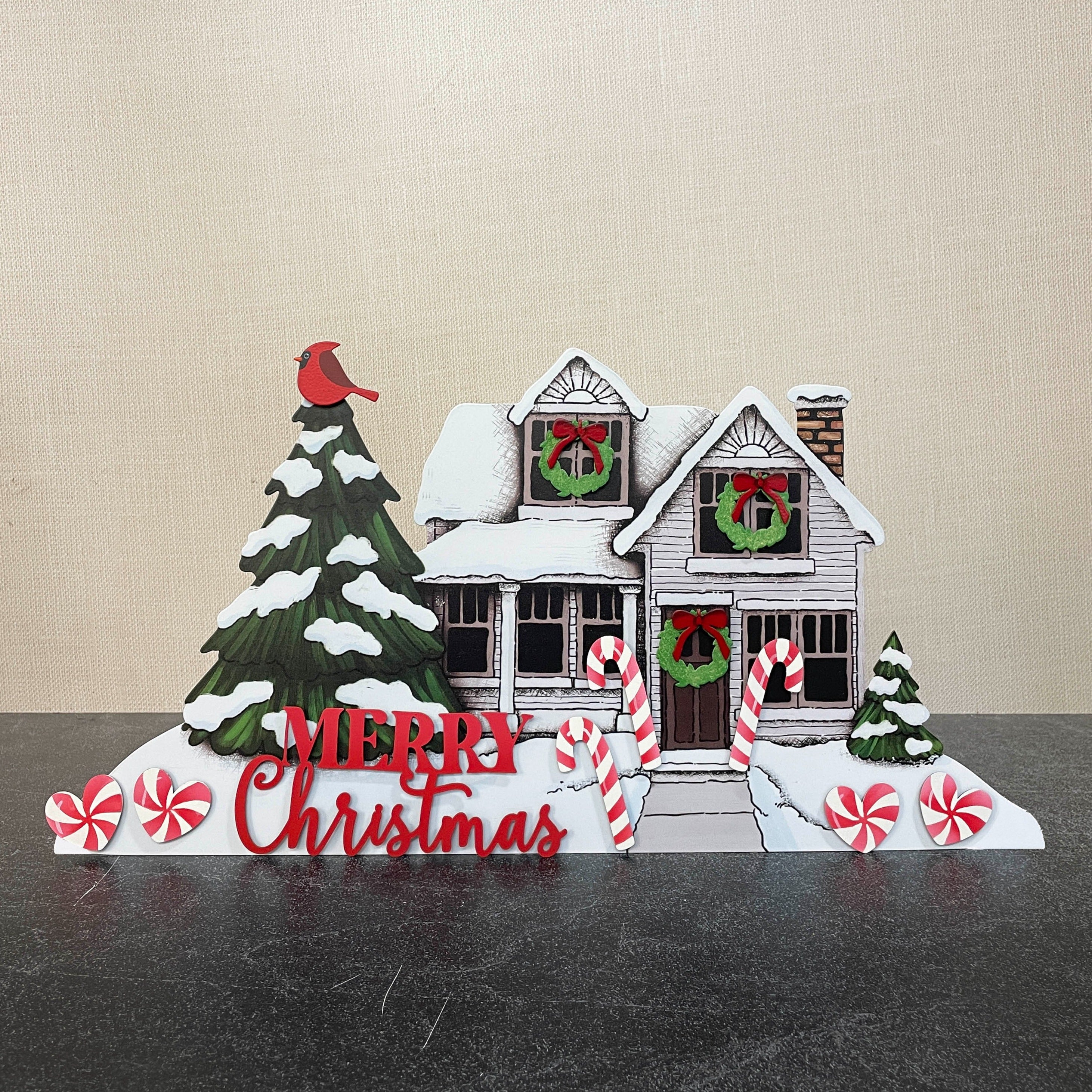 Candy Cane Magnets S/3