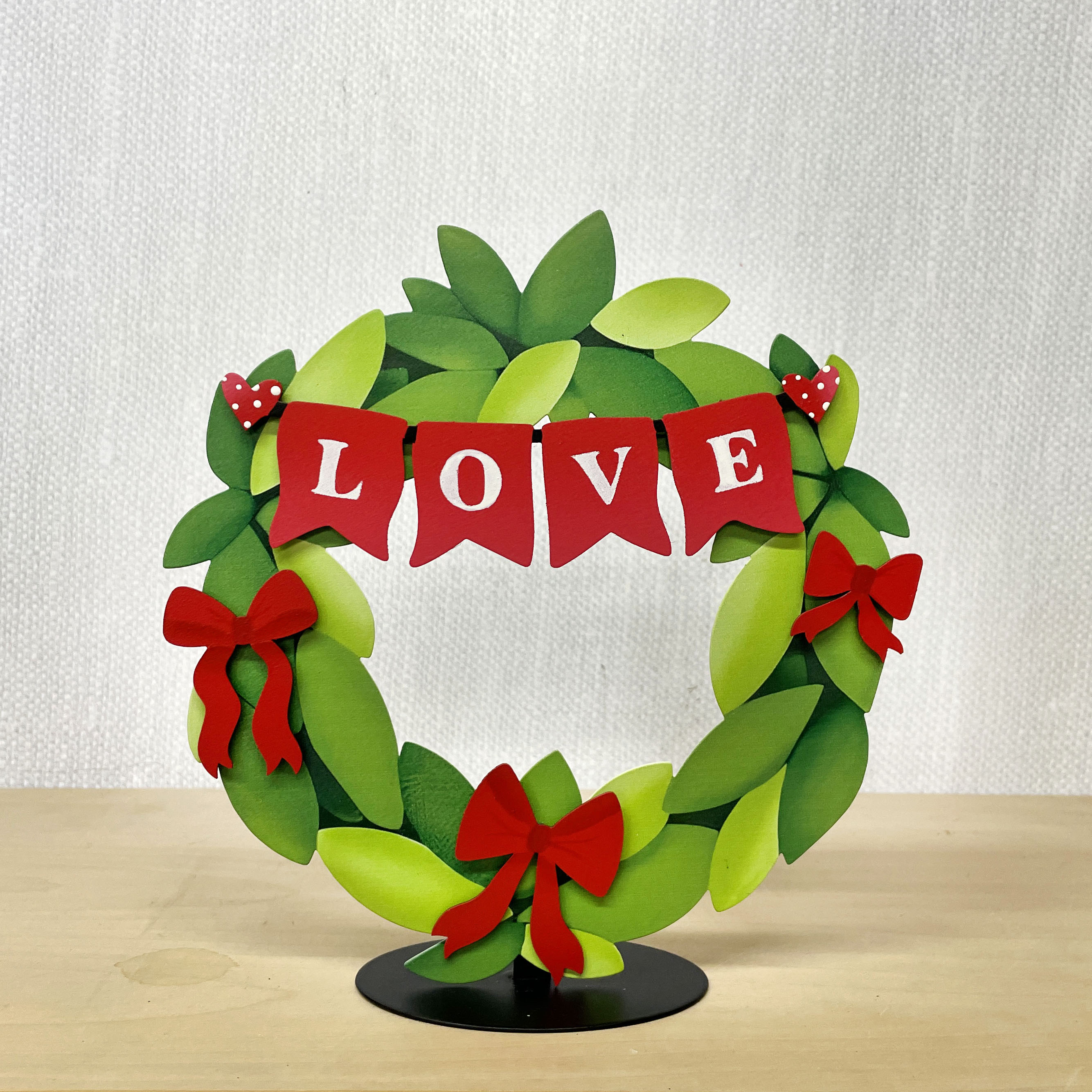 "Love" Banner Magnet (6"w)