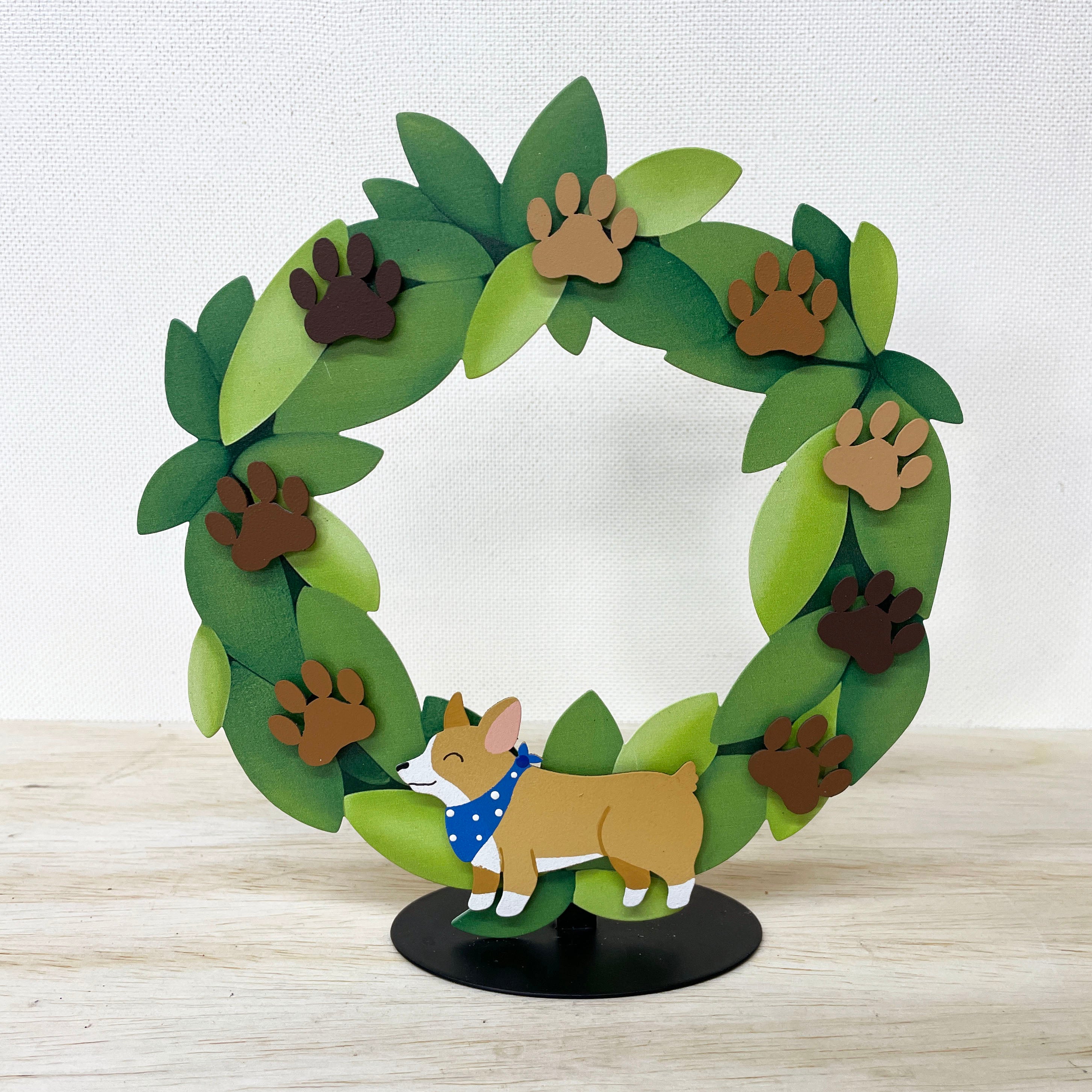 Corgi Dog w/ Bandana Magnet