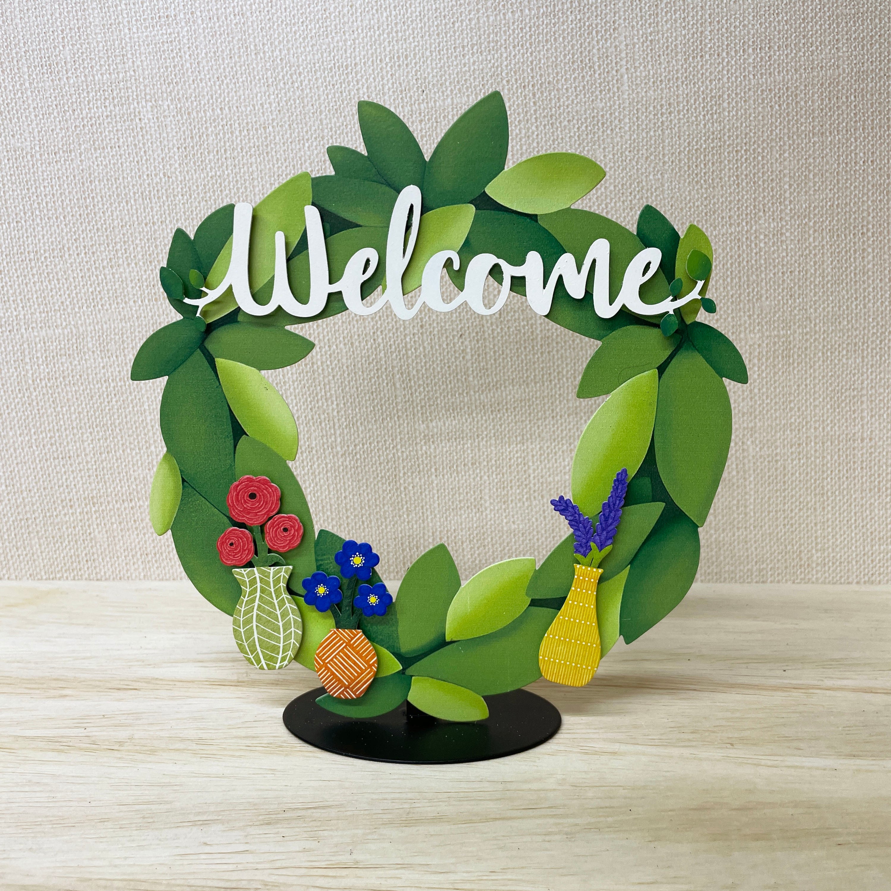 Flower Vase Magnets S/3