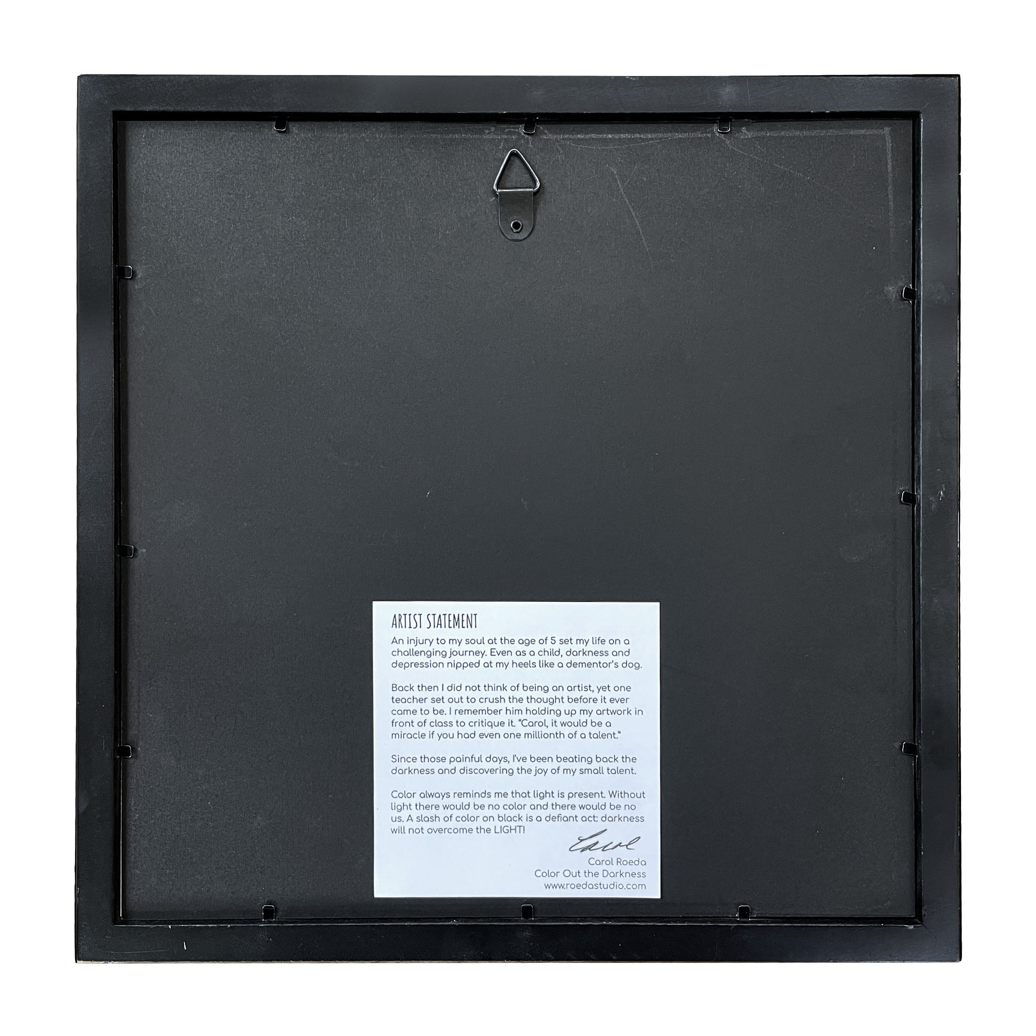 Original Framed Painting by Carol (No. 250)