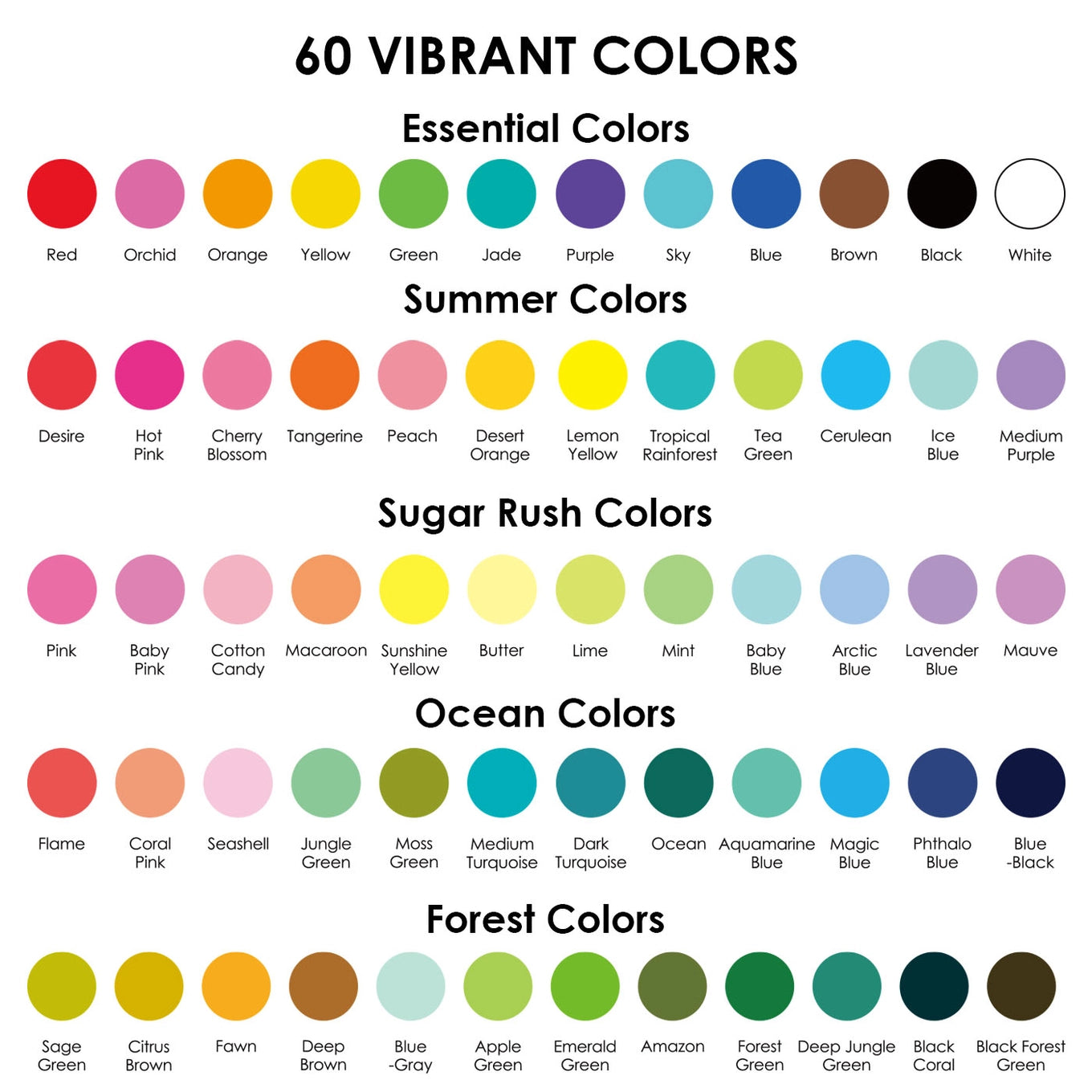 Bold & Bright Coloring Kit - Summer Colors