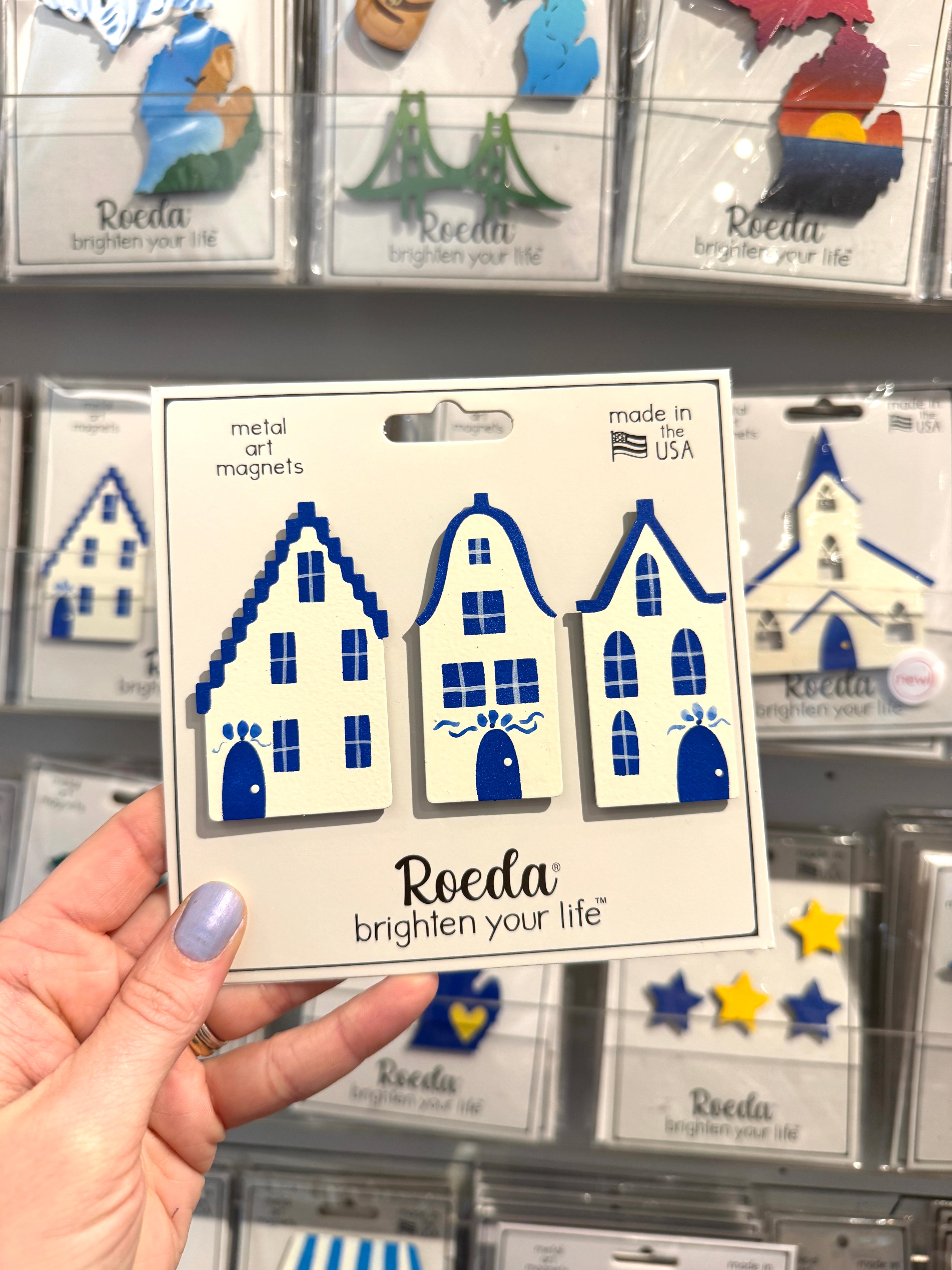 Delft House Magnets S/3