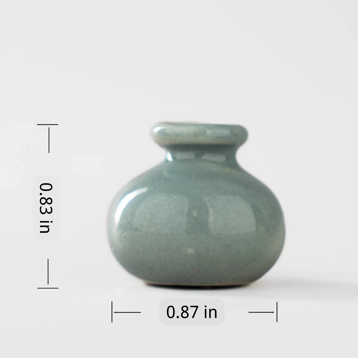 Miniature Flower Pot Vase Magnets